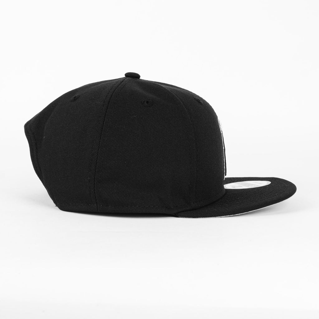 Gorra New Era ANGELS BASIC BLK/WHT | Visera Corta Plana Snapback