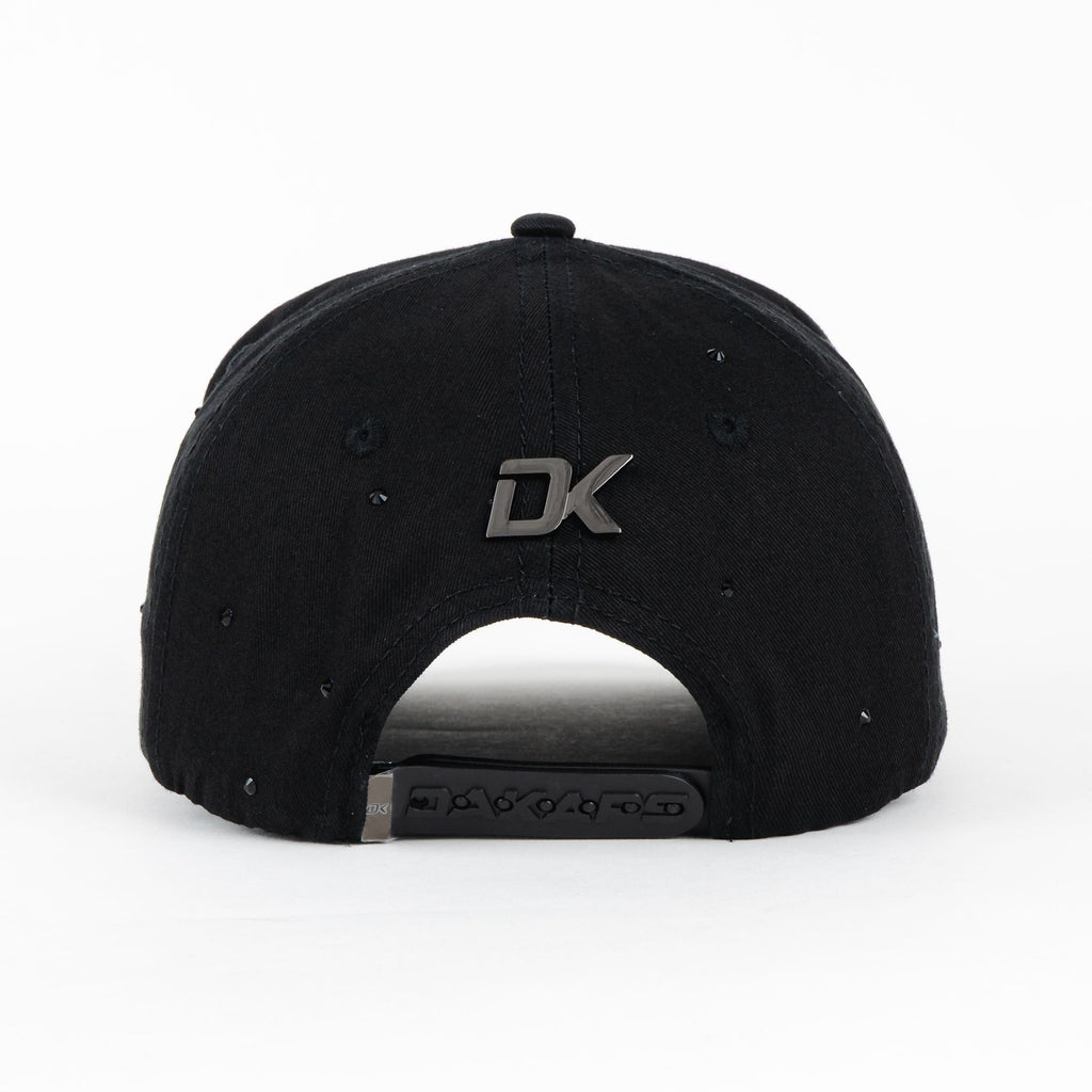 Gorra DAKAPS DK HOUSTON BLACK CRISTALS | Snapback Visera Curva