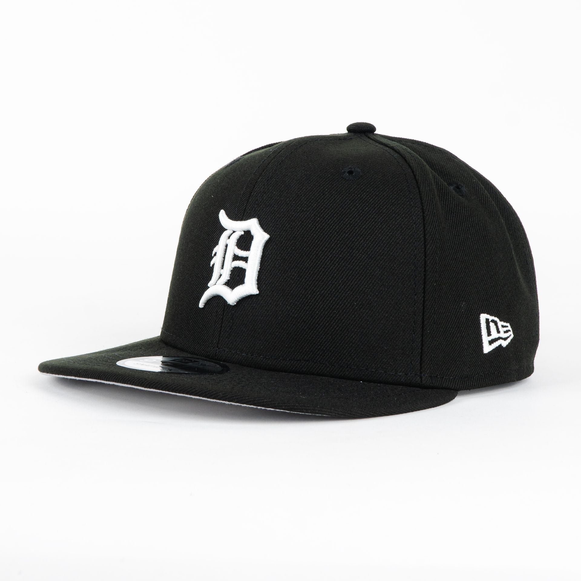Gorra New Era TIGERS BASIC BLK/WHT | Visera Corta Plana Snapback