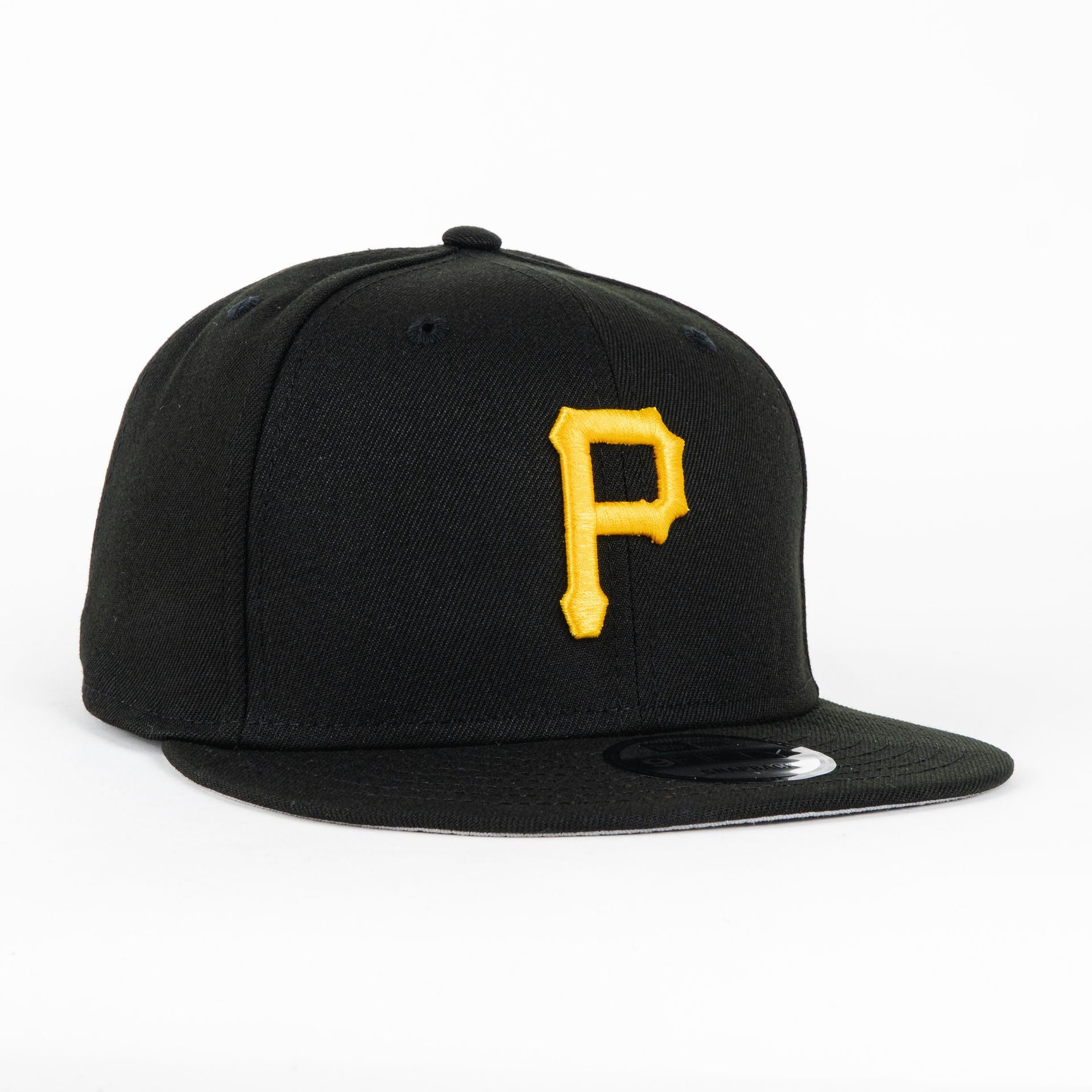 Gorra New Era PIRATES BASIC BLK/YEL | Visera Corta Plana Snapback