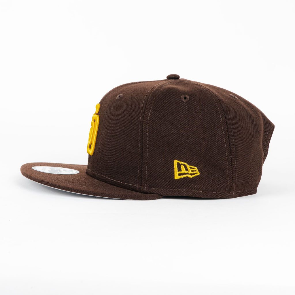 Gorra New Era PADRES BASIC BRN | Visera Corta Plana Snapback
