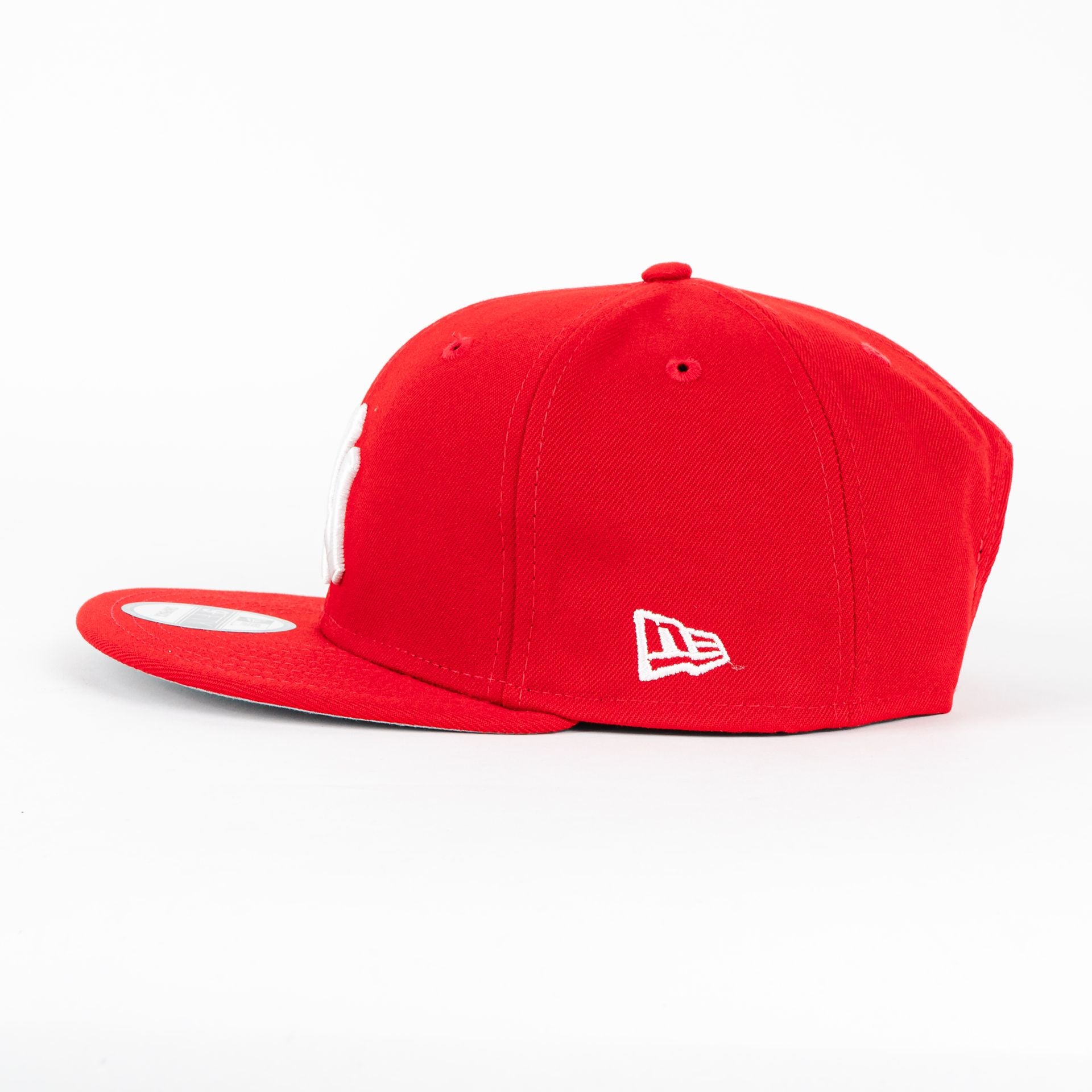 Gorra New Era YANKEES BASIC RED/WHT | Visera Corta Plana Snapback