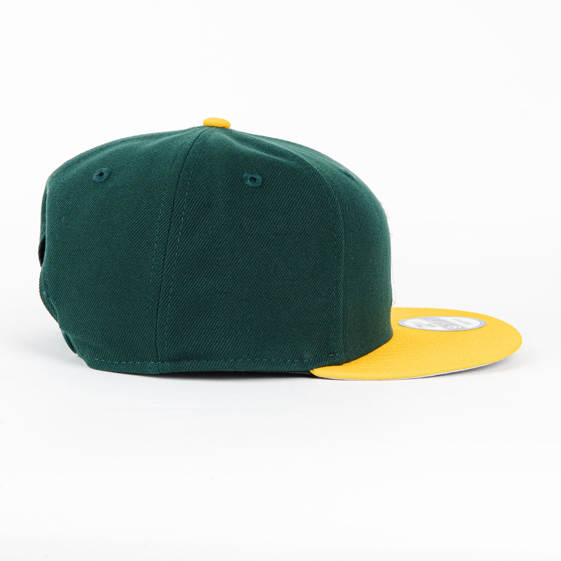 Gorra New Era ATHLETICS BASIC GREEN/YEL/WHT | Visera Corta Plana Snapback