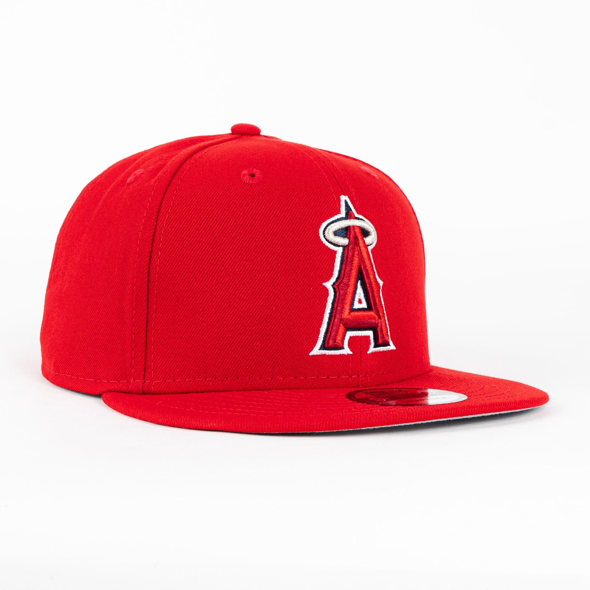 Gorra New Era ANGELS BASIC RED/RED | Visera Corta Plana Snapback
