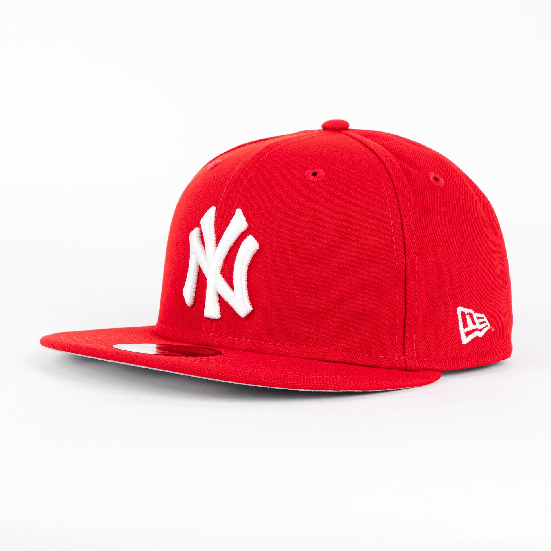 Gorra New Era YANKEES BASIC RED/WHT | Visera Corta Plana Snapback