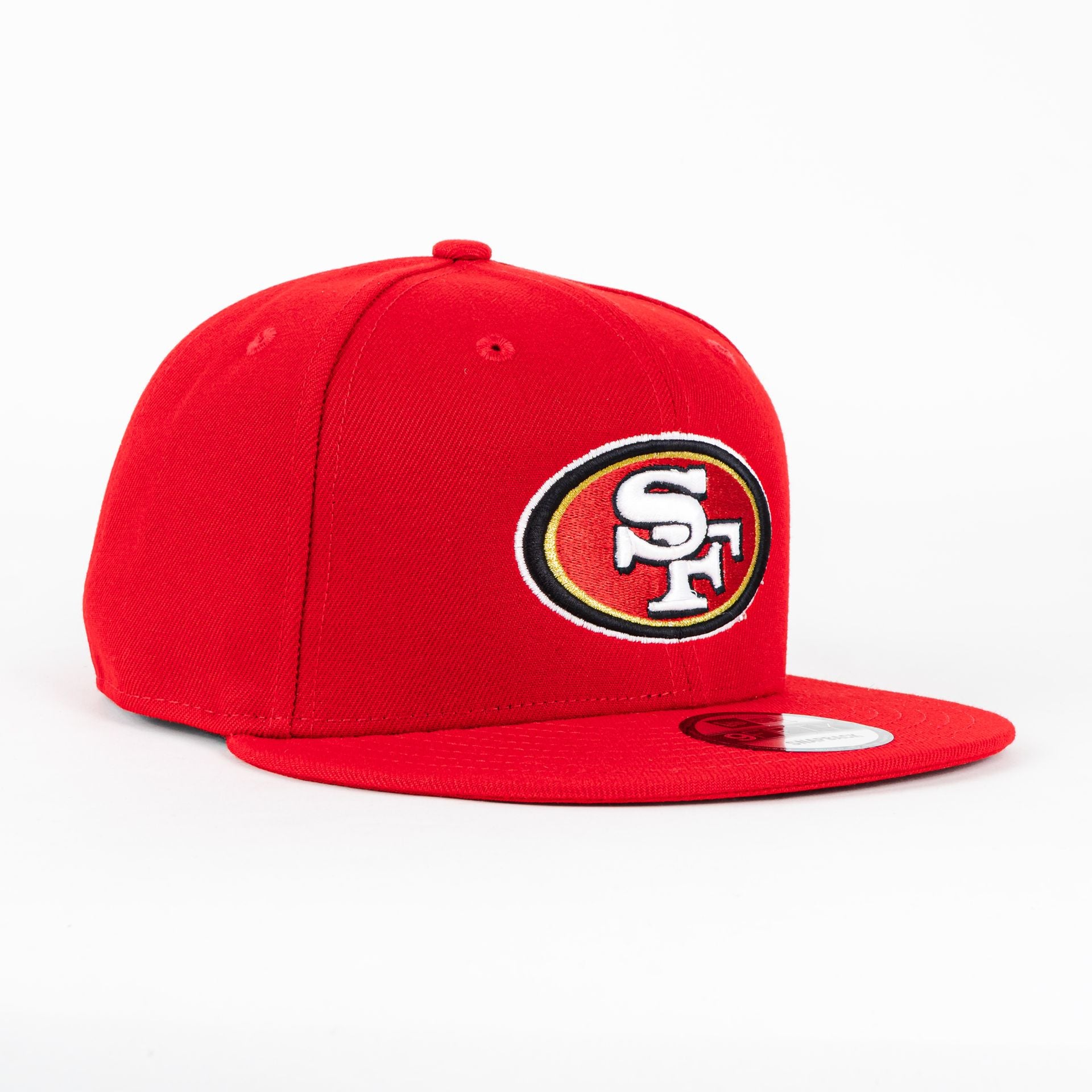 Gorra New Era 49ERS BASIC RED | Visera Corta Plana Snapback