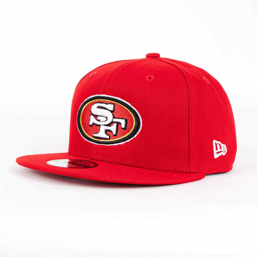 Gorra New Era 49ERS BASIC RED | Visera Corta Plana Snapback