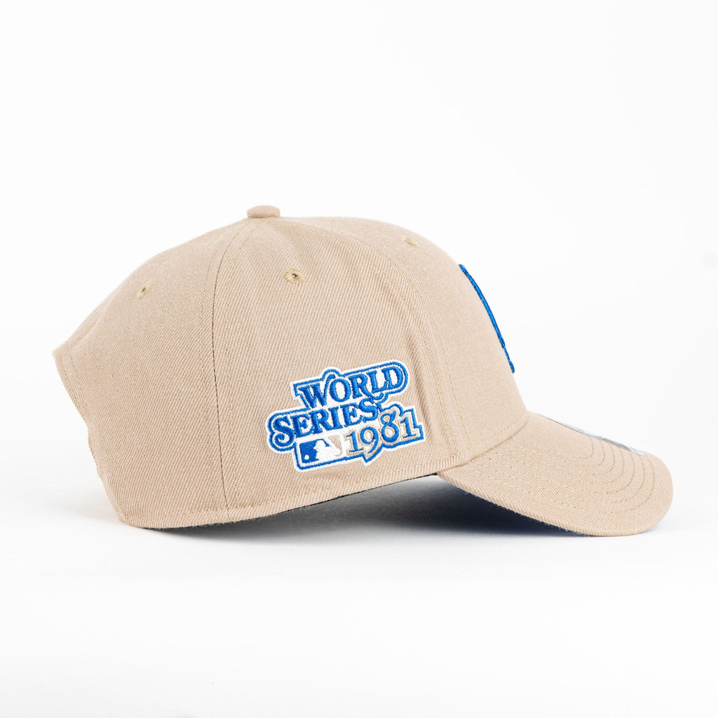 Gorra 47 Brand DODGERS MVP KHAKI | Snapback Visera Semicurva
