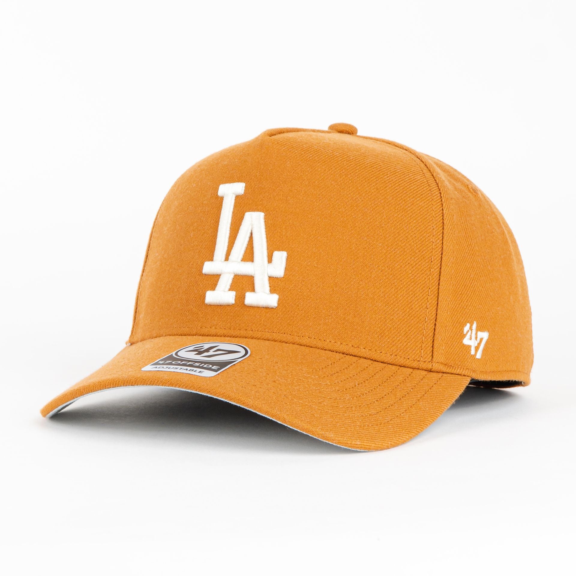 Gorra 47 Brand DOGERS OFFSIDE BURNT ORANGE | Snapback Visera Semicurva