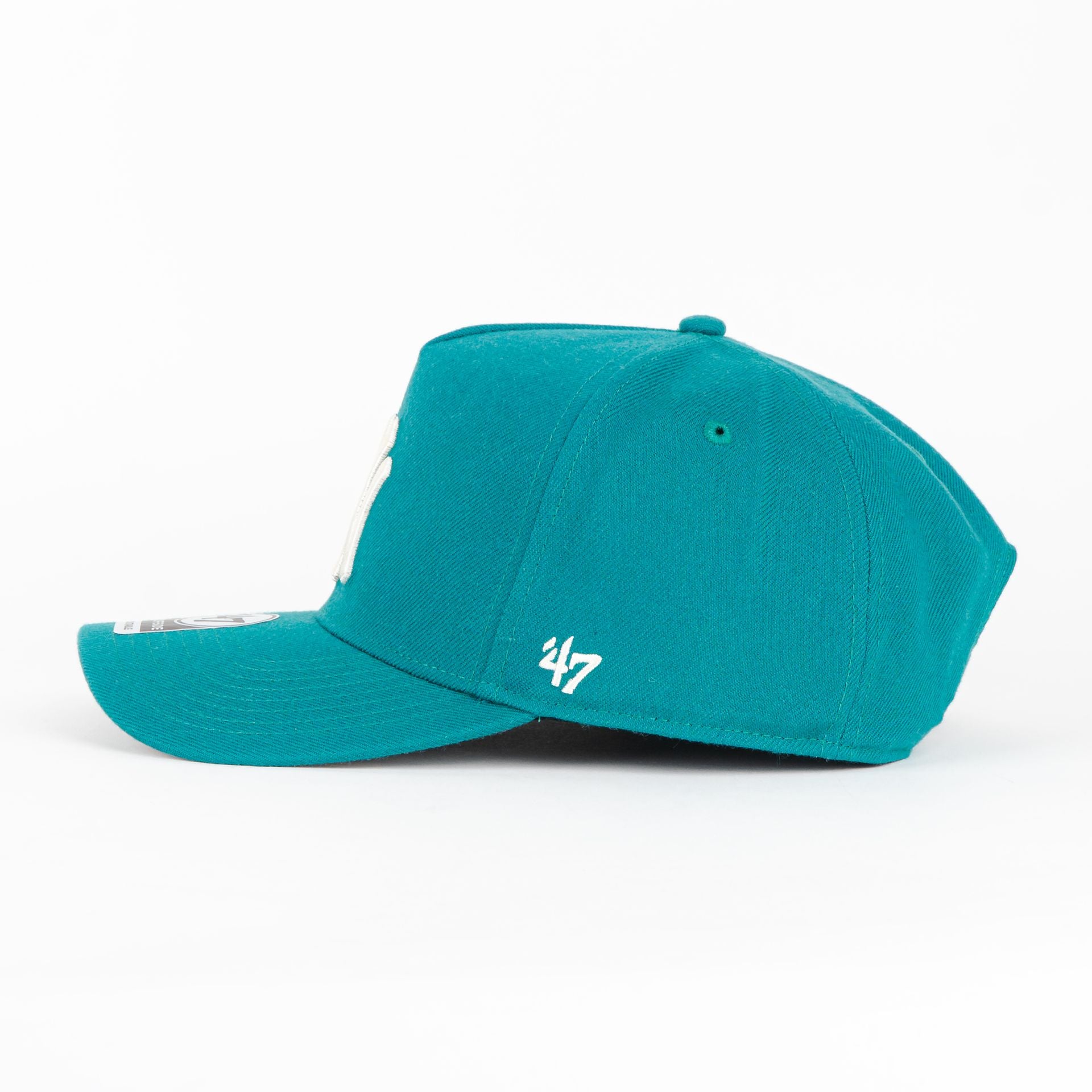 Gorra 47 Brand YANKEES OFFSIDE TAIGATE TEAL | Snapback Visera Semicurva