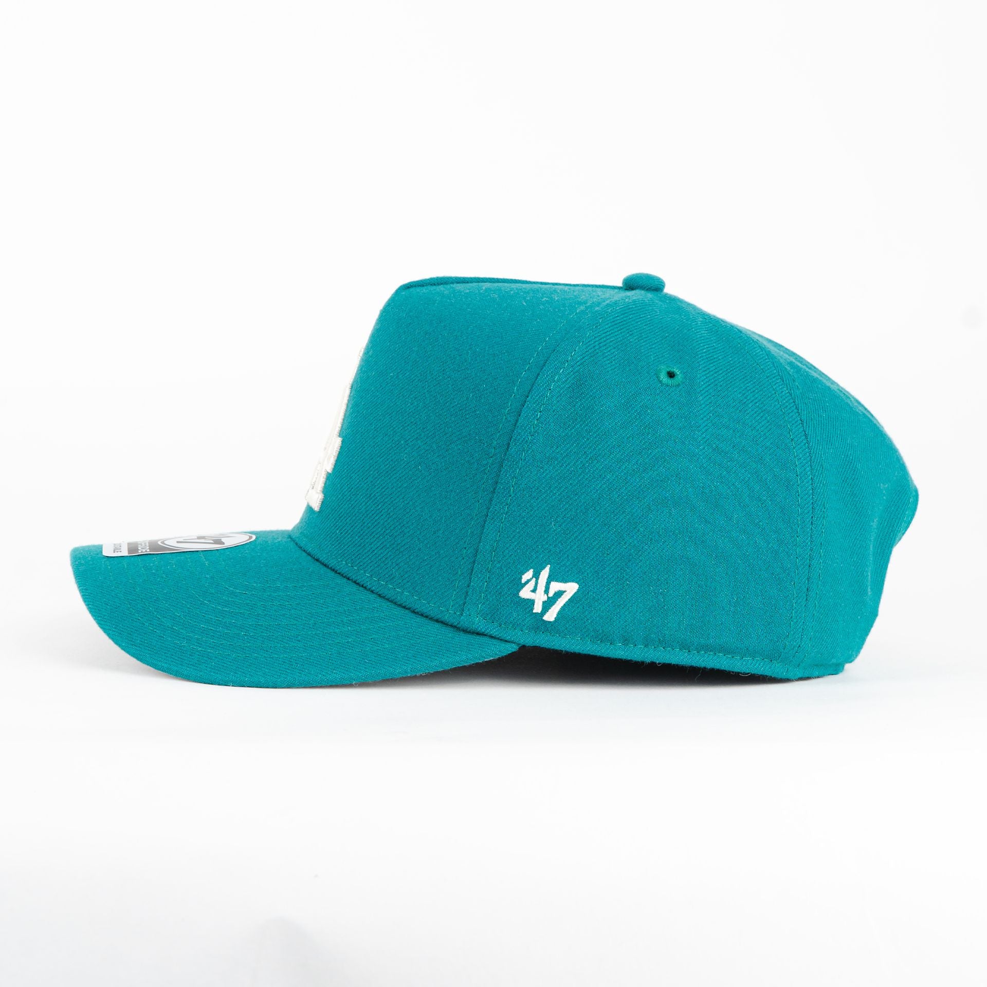 Gorra 47 Brand DODGERS OFFSIDE TAIGATE TEAL | Snapback Visera Semicurva