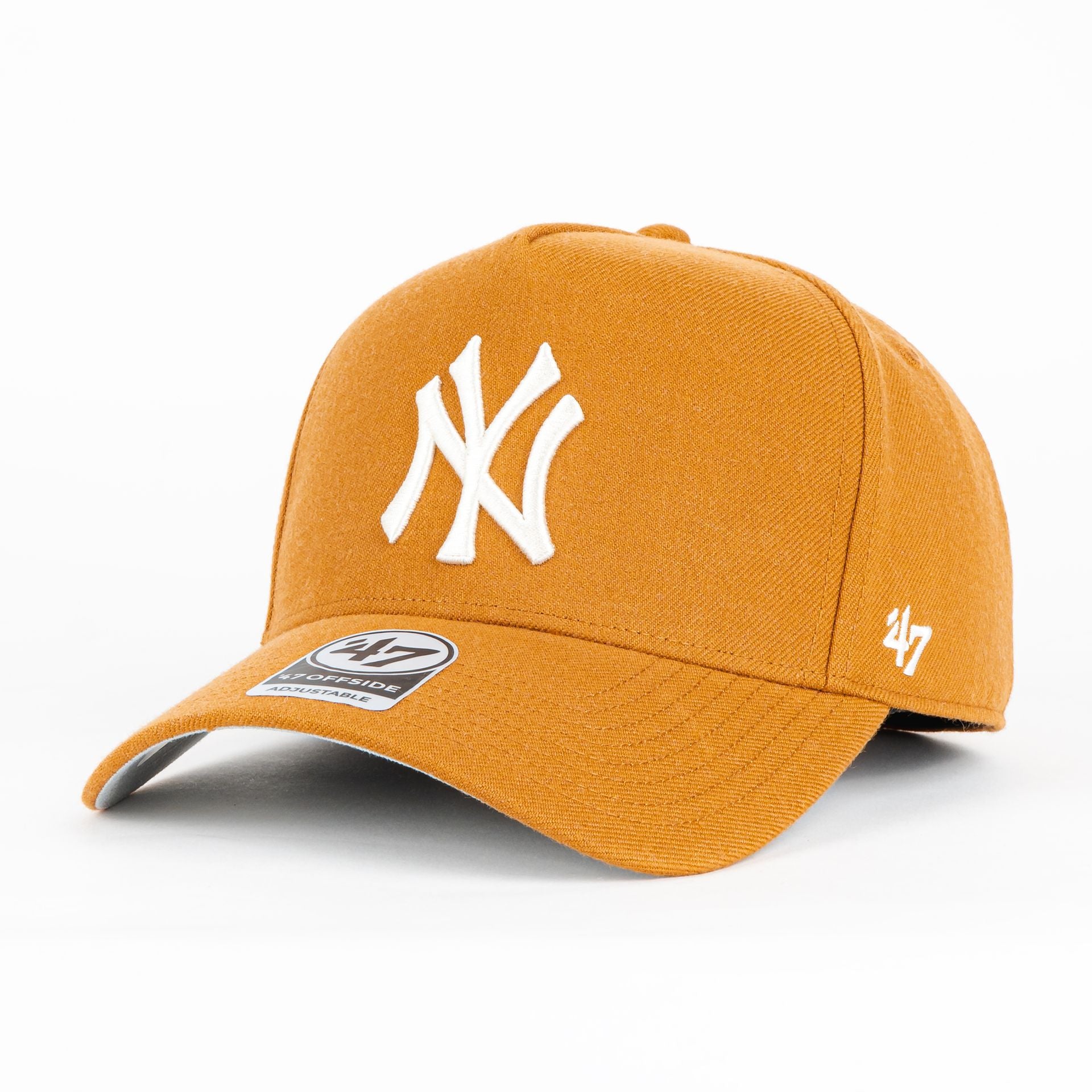 Gorra 47 Brand YANKEES OFFSIDE BURNT ORANGE | Snapback Visera Semicurva