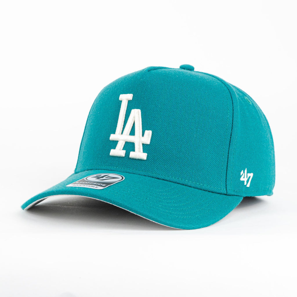 Gorra 47 Brand DODGERS OFFSIDE TAIGATE TEAL | Snapback Visera Semicurva