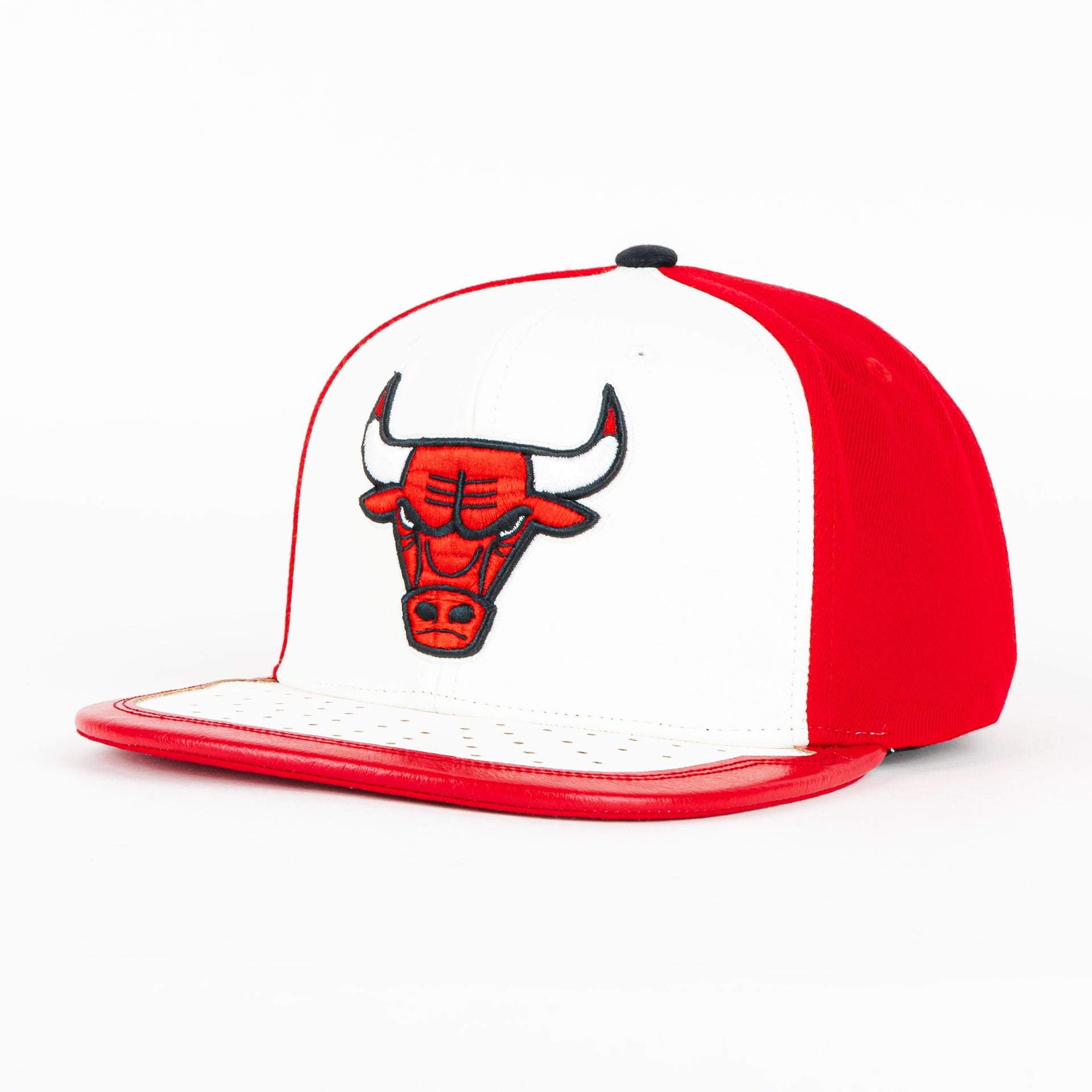 Gorra Mitchell&Ness BULLS DAY ONE WHT/RED | Snapback Visera Plana