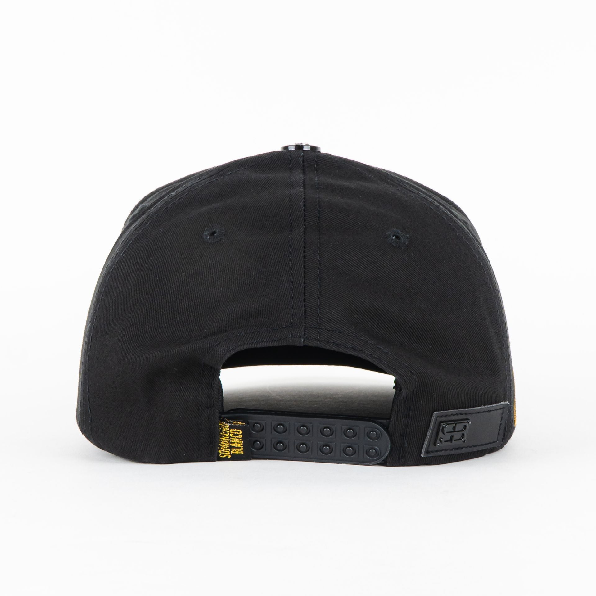 Gorra Sombrero Blanco CHALINILLO BLACK/GOLDEN | Snapback Visera Semicurva