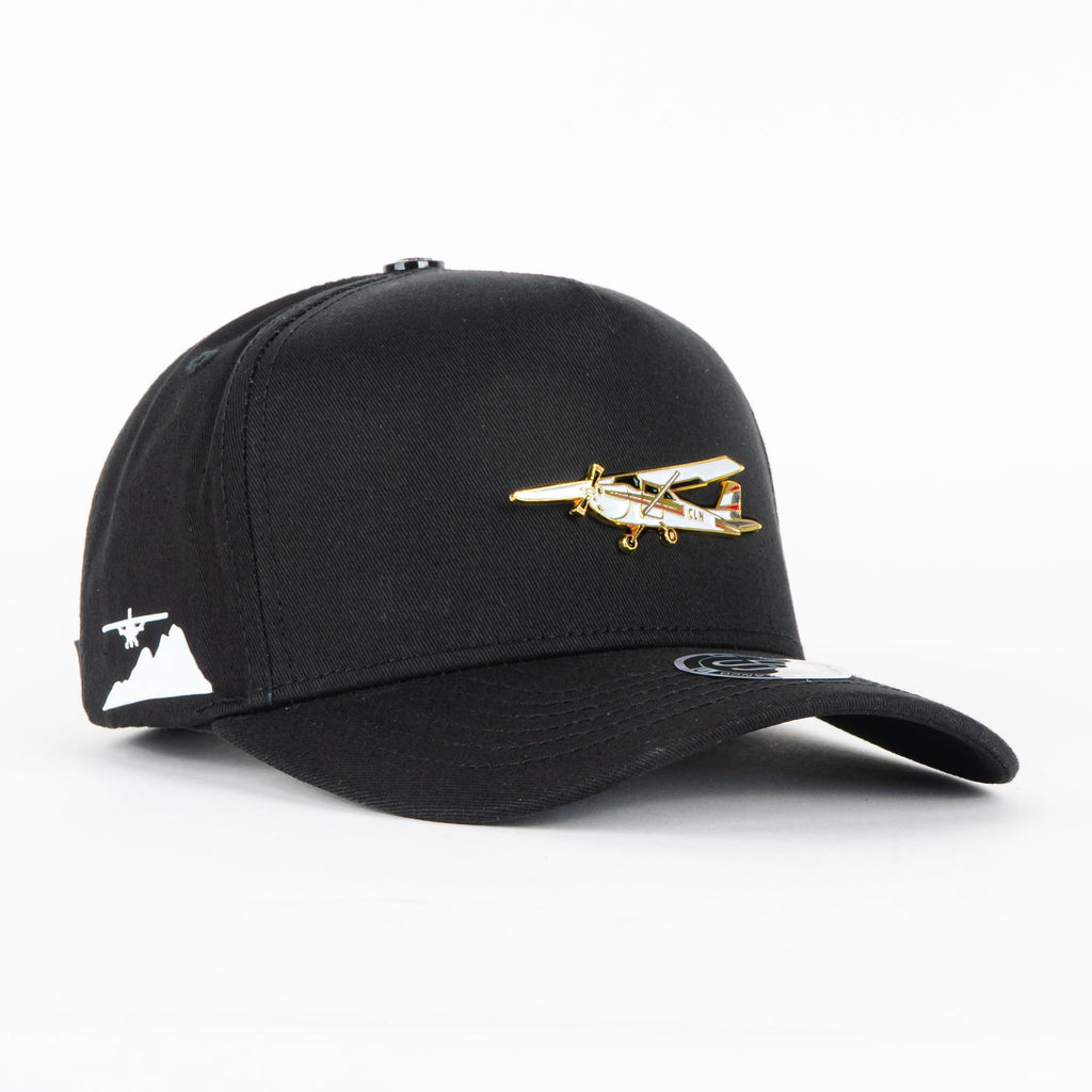 Gorra Sombrero Blanco AVIONETA CLN BLK | Snapback Visera Semicurva