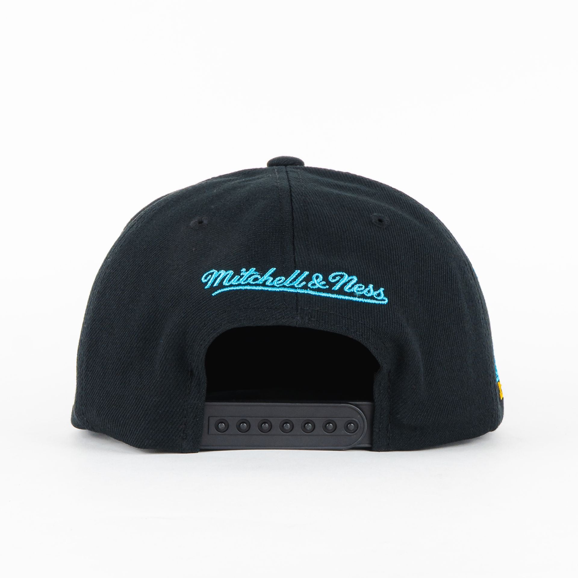 Gorra Mitchell&Ness BULLS CORE XI BLACK/BLUE NEON | Snapback Visera Plana