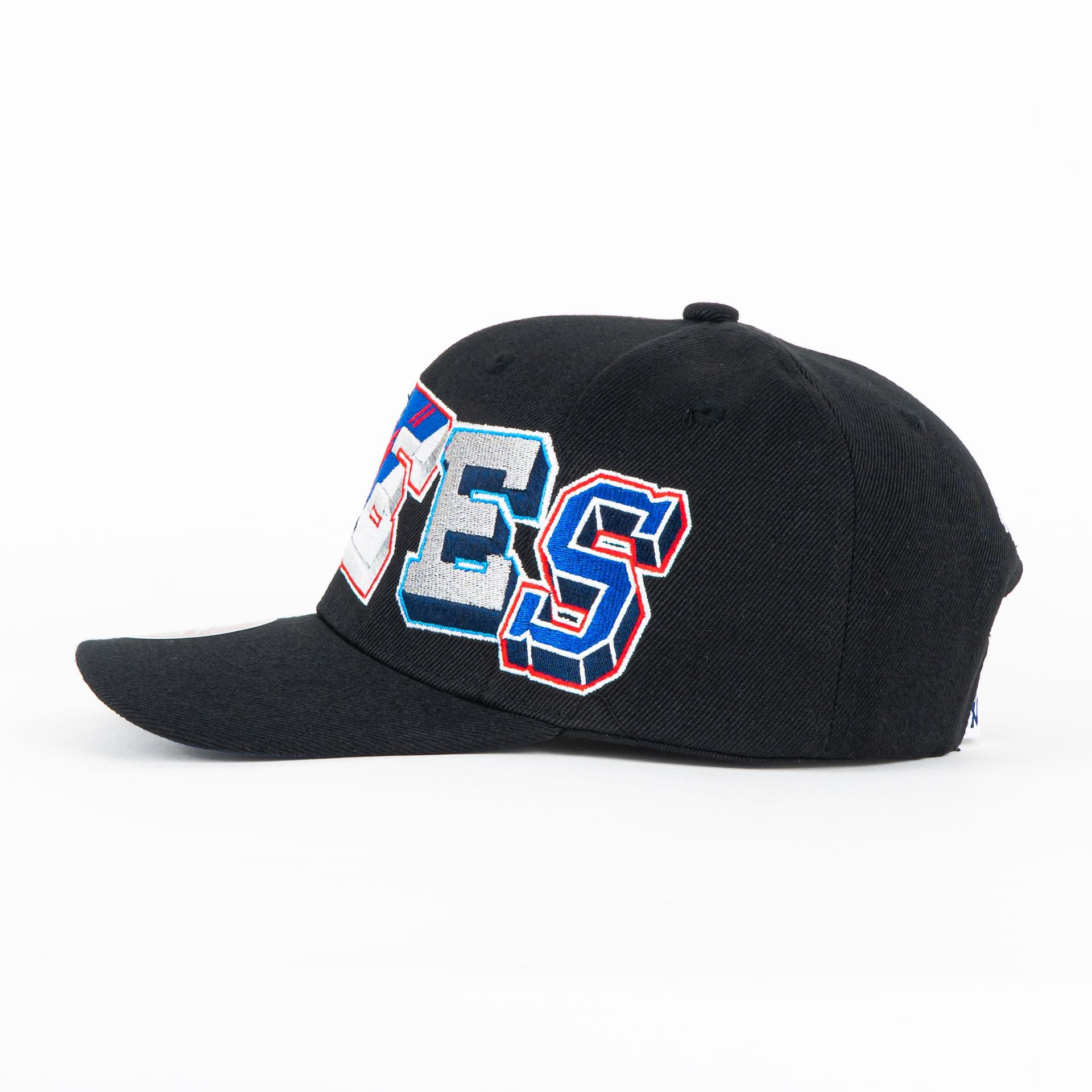 Gorra Mitchell&Ness YANKEES HYPER TYPE BLACK/COLORS | Snapback Visera Semicurva