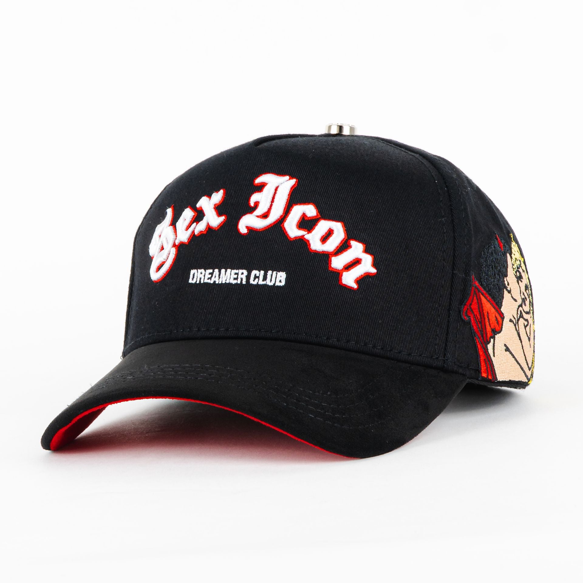 Gorra El Dreamer Hats SEX ICON BLACK | Snapback Visera Curva