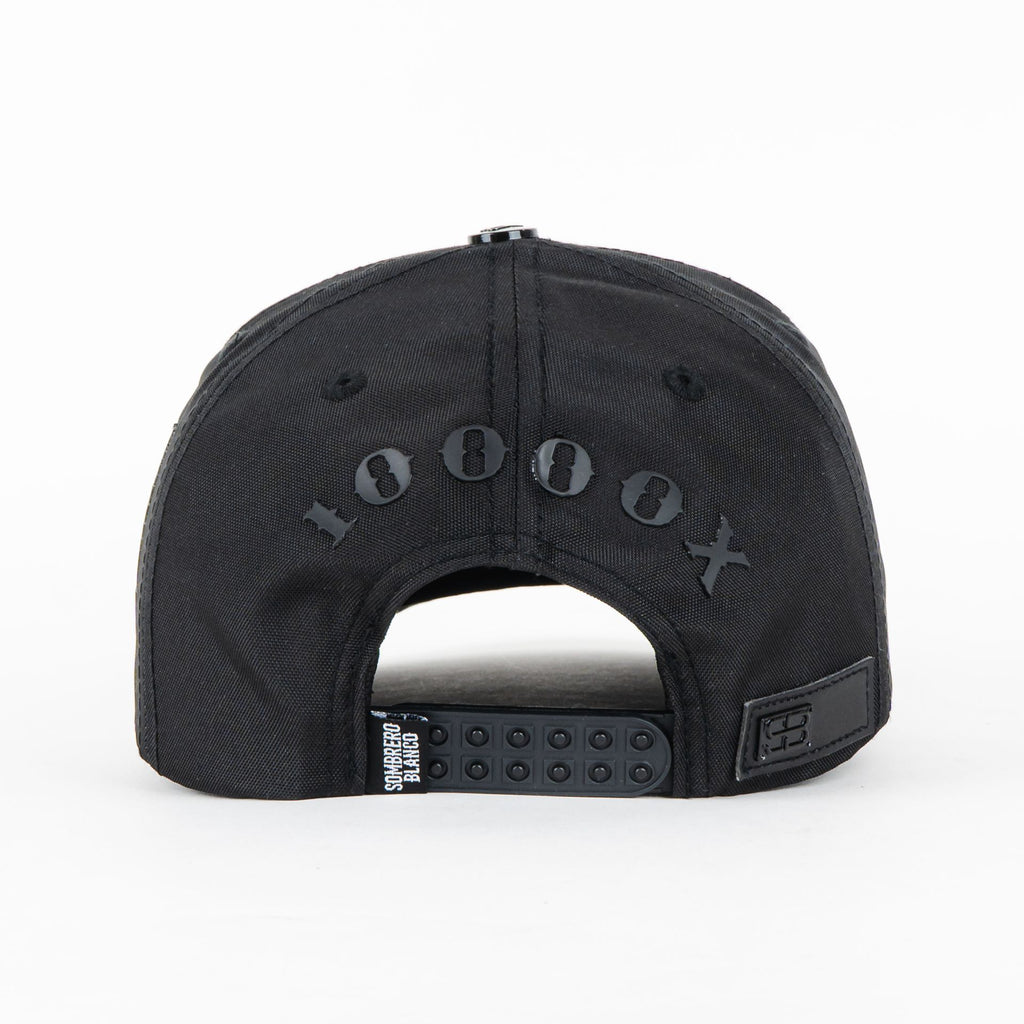 Gorra Sombrero Blanco 10000X RANCHER CROWN BLK/WHT | Snapback Visera Semicurva