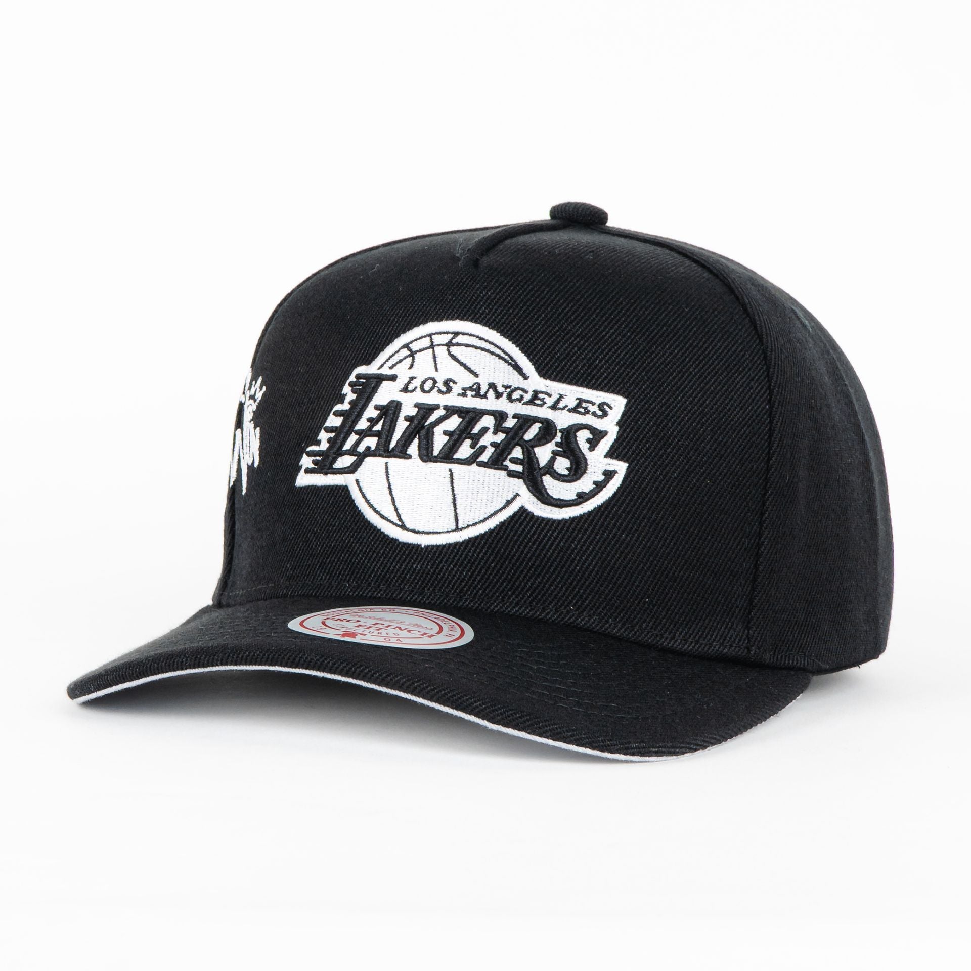 Gorra Mitchell&Ness LAKERS BORN TO WIN BLACK | Snapback Visera Semicurva