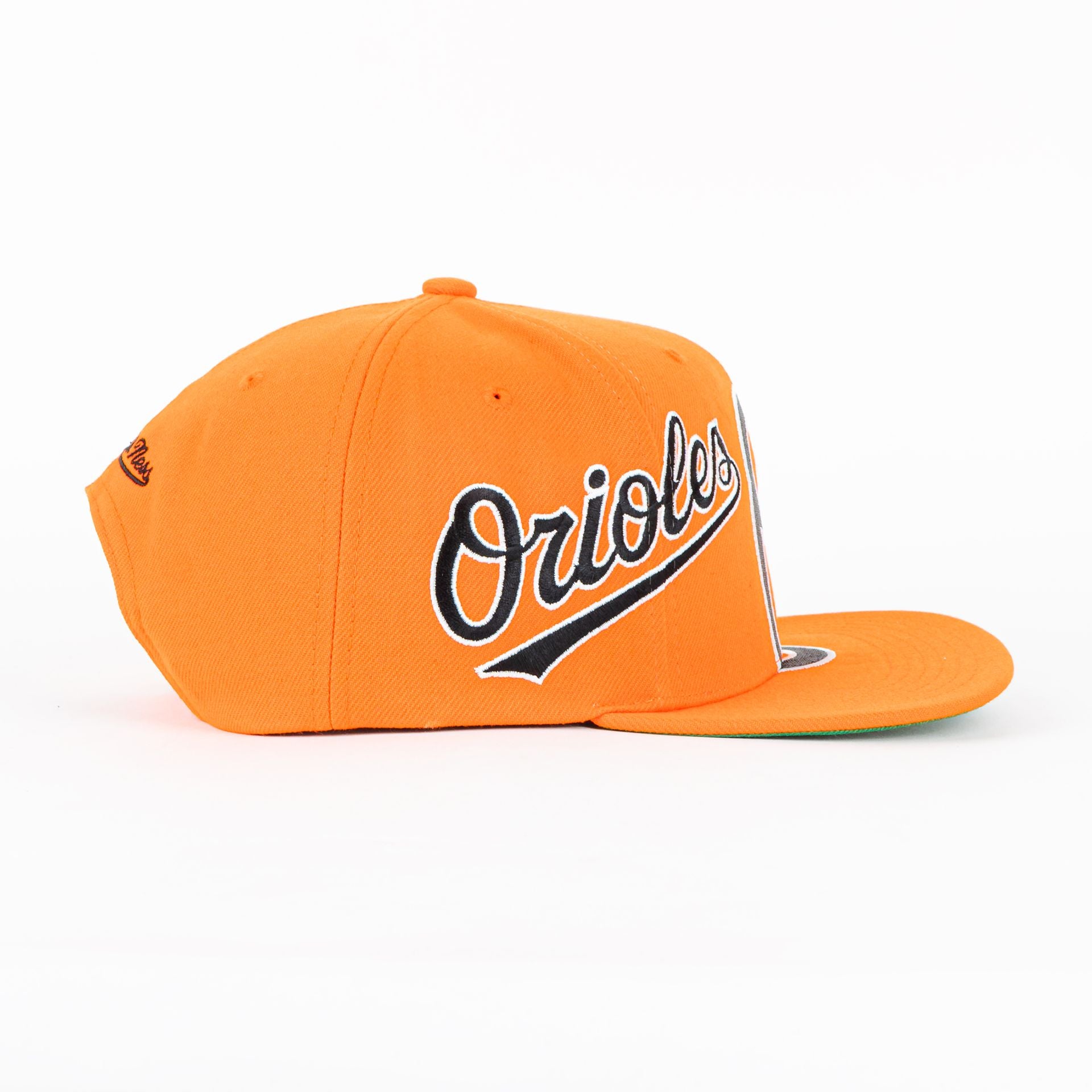 Gorra Mitchell&Ness ORIOLES BIG TIEM ORANGE | Snapback Visera Plana