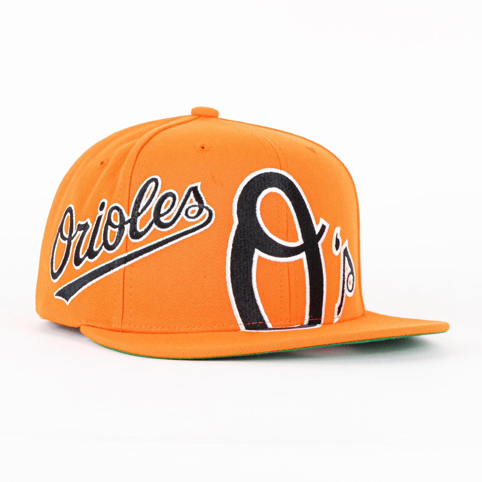 Gorra Mitchell&Ness ORIOLES BIG TIEM ORANGE | Snapback Visera Plana