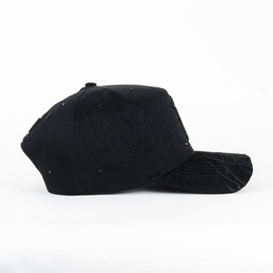 Gorra 31 Hats NY FLAMES 2025 ALL BLACK | Snapback Visera Curva
