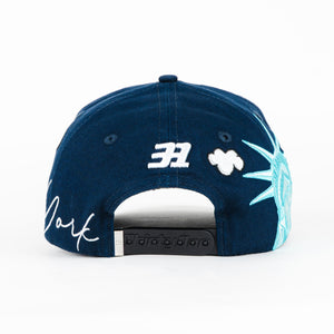 Gorra 31 Hats NEW YORK CLOUDS ANNIVERSARY NAVY | Snapback Visera Curva