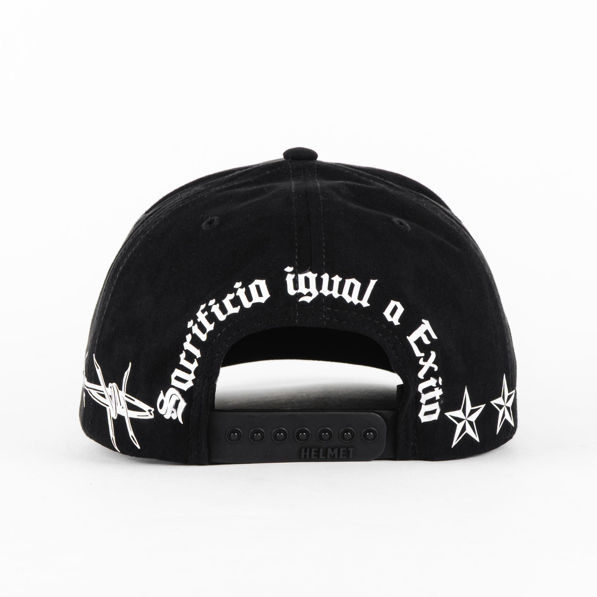Gorra Vago Style SACRIFICIO VS BLACK SUEDE | Snapback Visera Semicurva