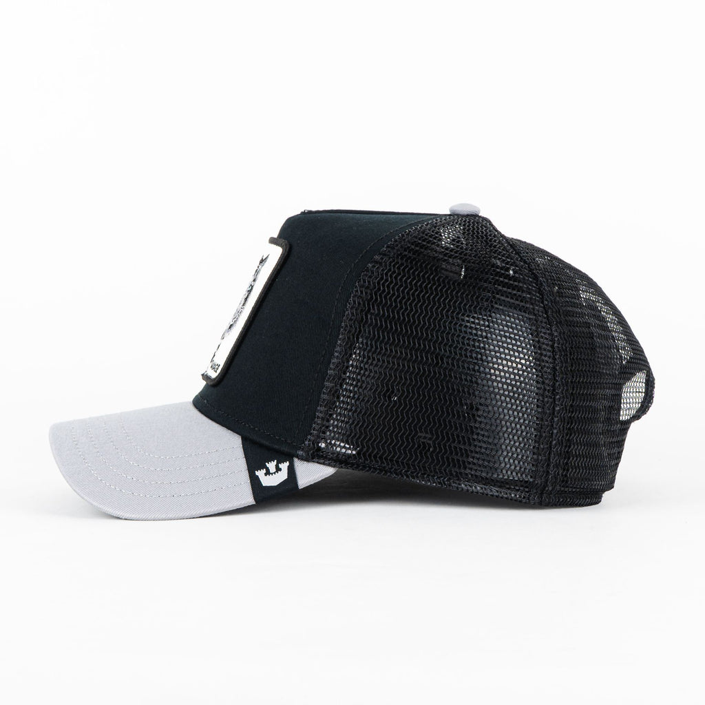 Gorra Goorin Bros THE TIGER SAVAGE BLACK/GREY | Snapback Visera Curva