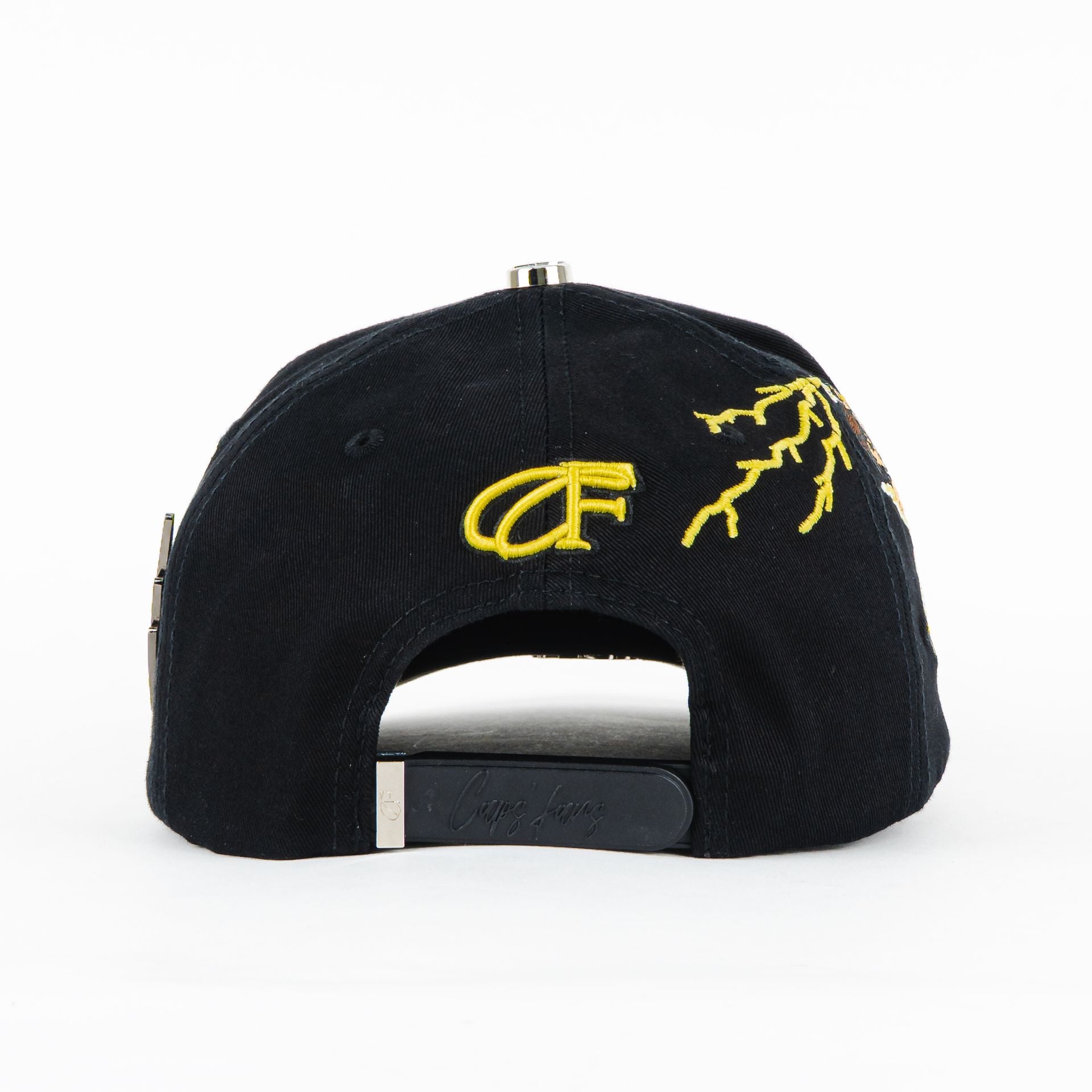 Gorra Capsfans LA RAYOS BLK | Snapback Visera Semicurva