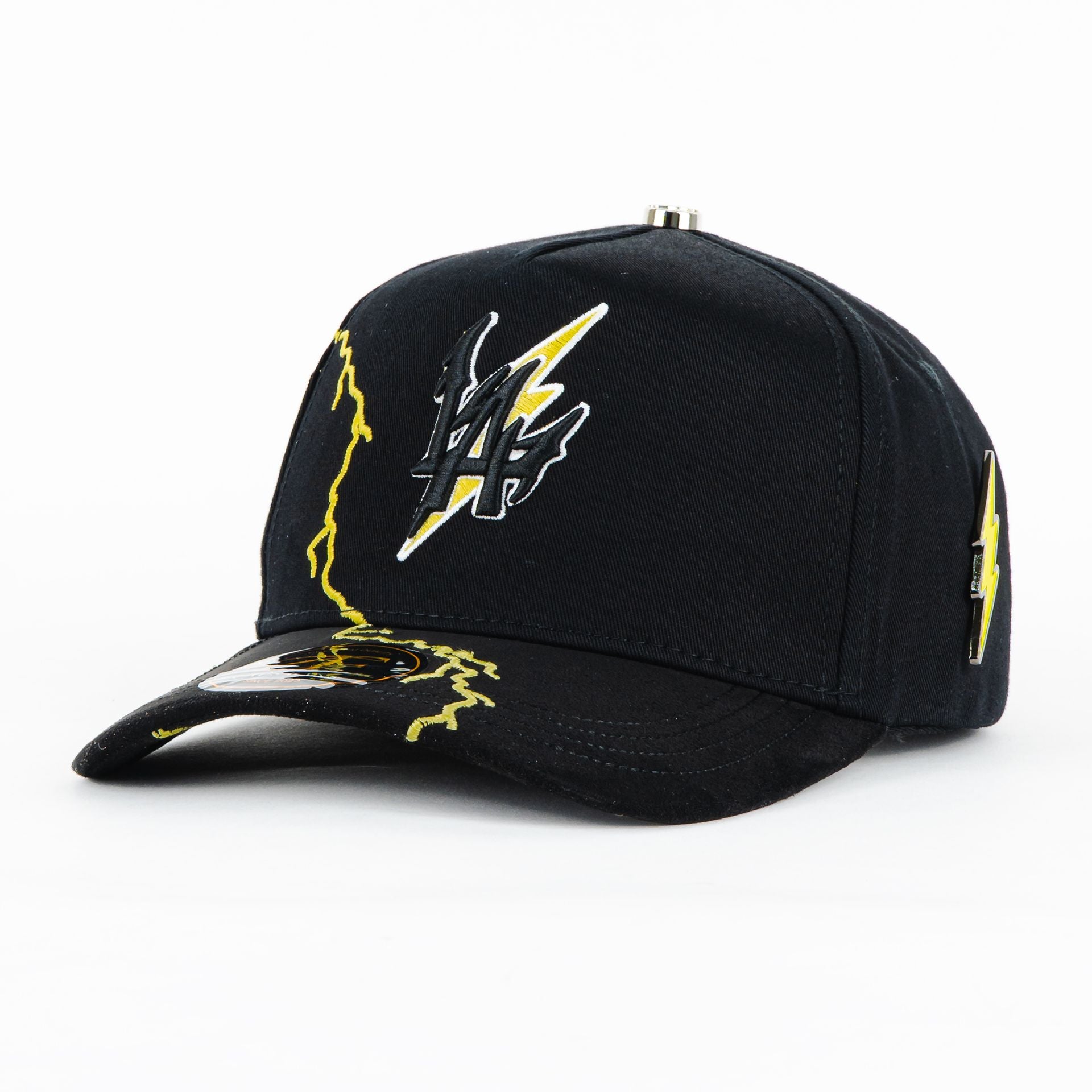 Gorra Capsfans LA RAYOS BLK | Snapback Visera Semicurva