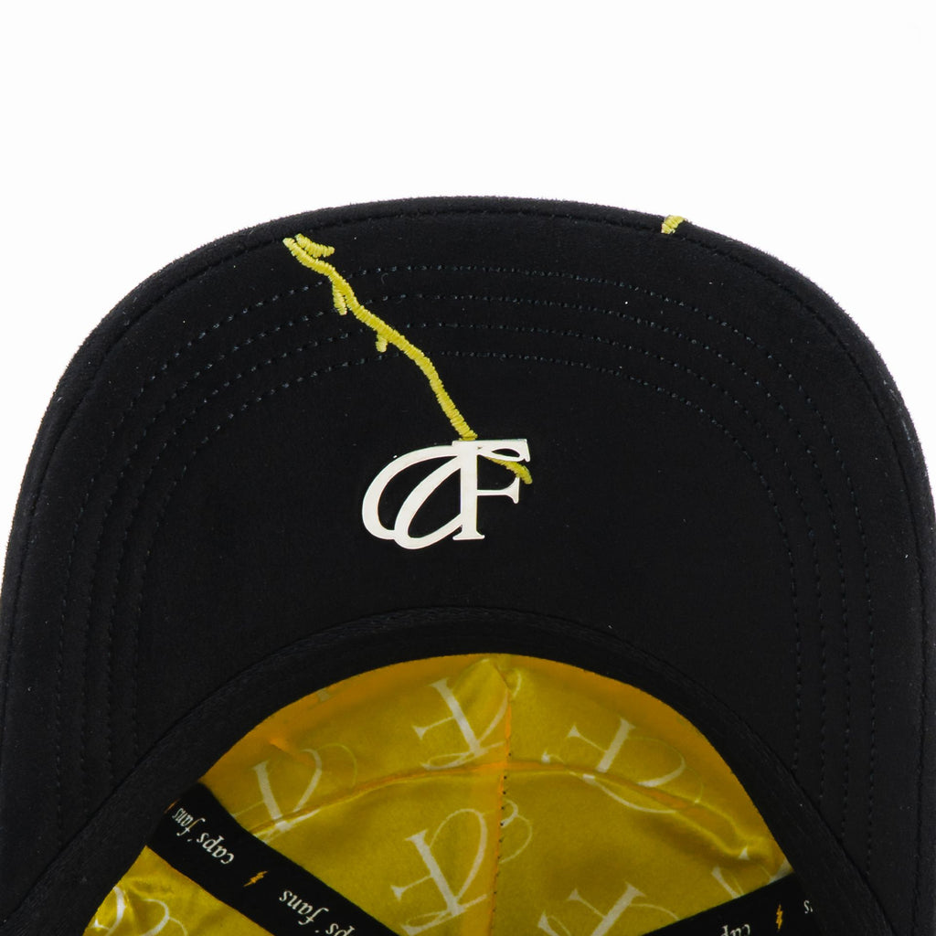 Gorra Capsfans LA RAYOS BLK | Snapback Visera Semicurva