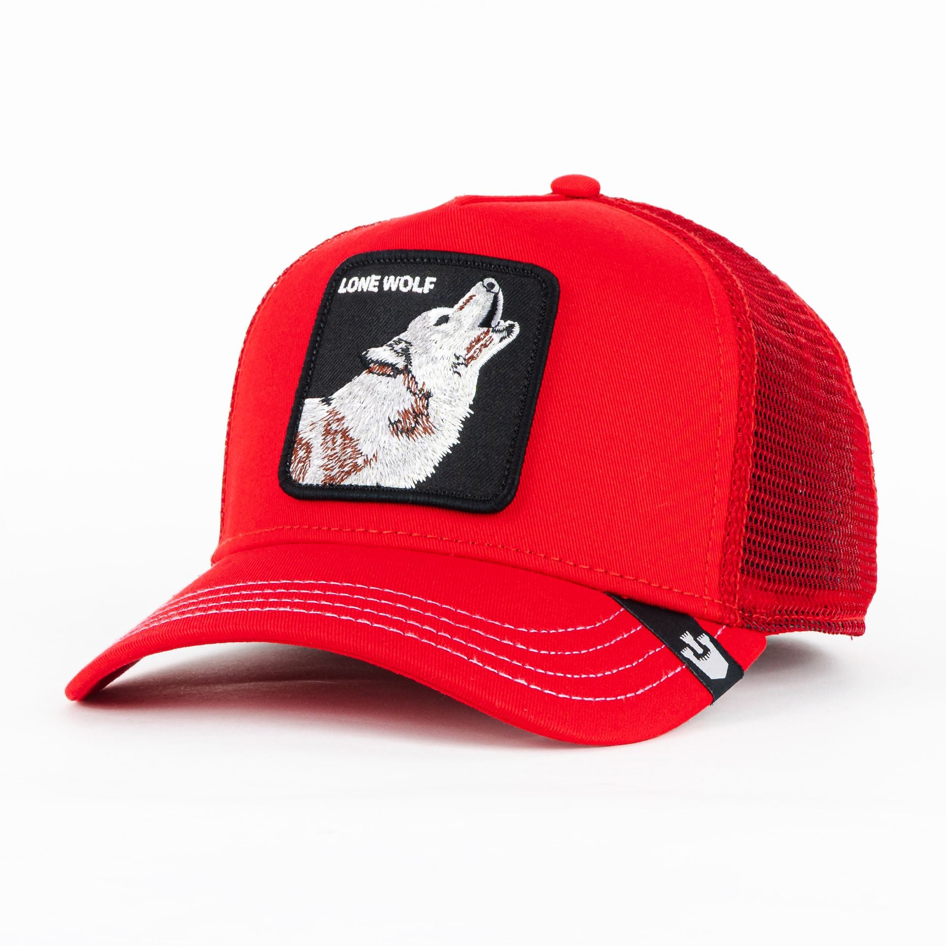 Gorra Goorin Bros THE LONE WOLF RED | Snapback Visera Curva