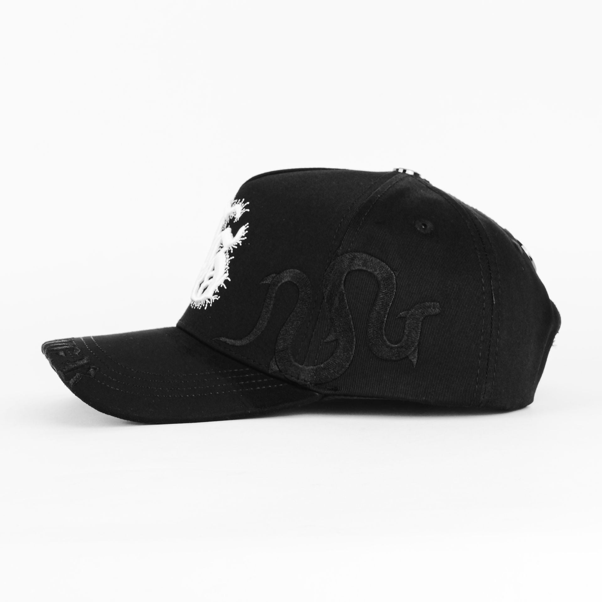 Gorra Clover Garments CLVR DRAGON BLK | Snapback Visera Semicurva