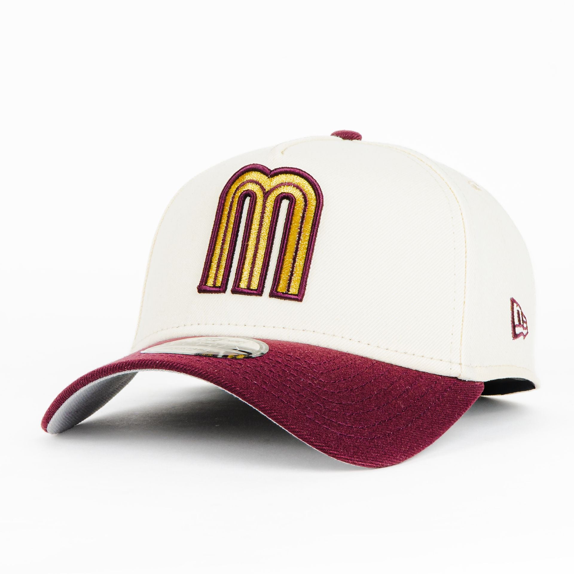 Gorra NEW ERA MEXICO BONE/WINE 940AF | Snapback Visera Curva