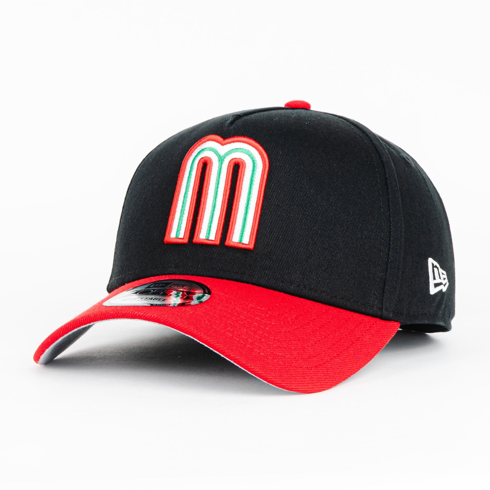 Gorra NEW ERA MEXICO BLACK/RED 940AF| Snapback Visera Curva