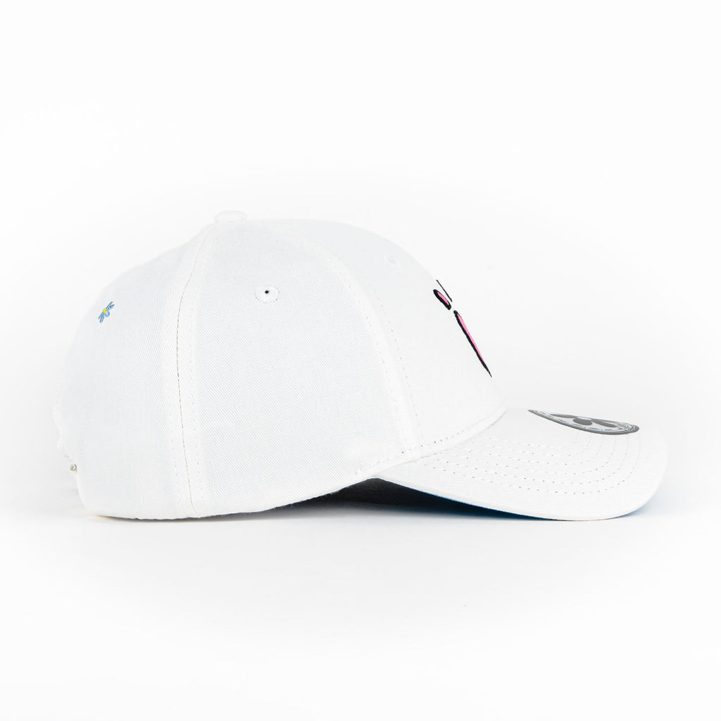 Gorra JC Hats CORAZON CURVE WHITE | Snapback Visera Semicurva