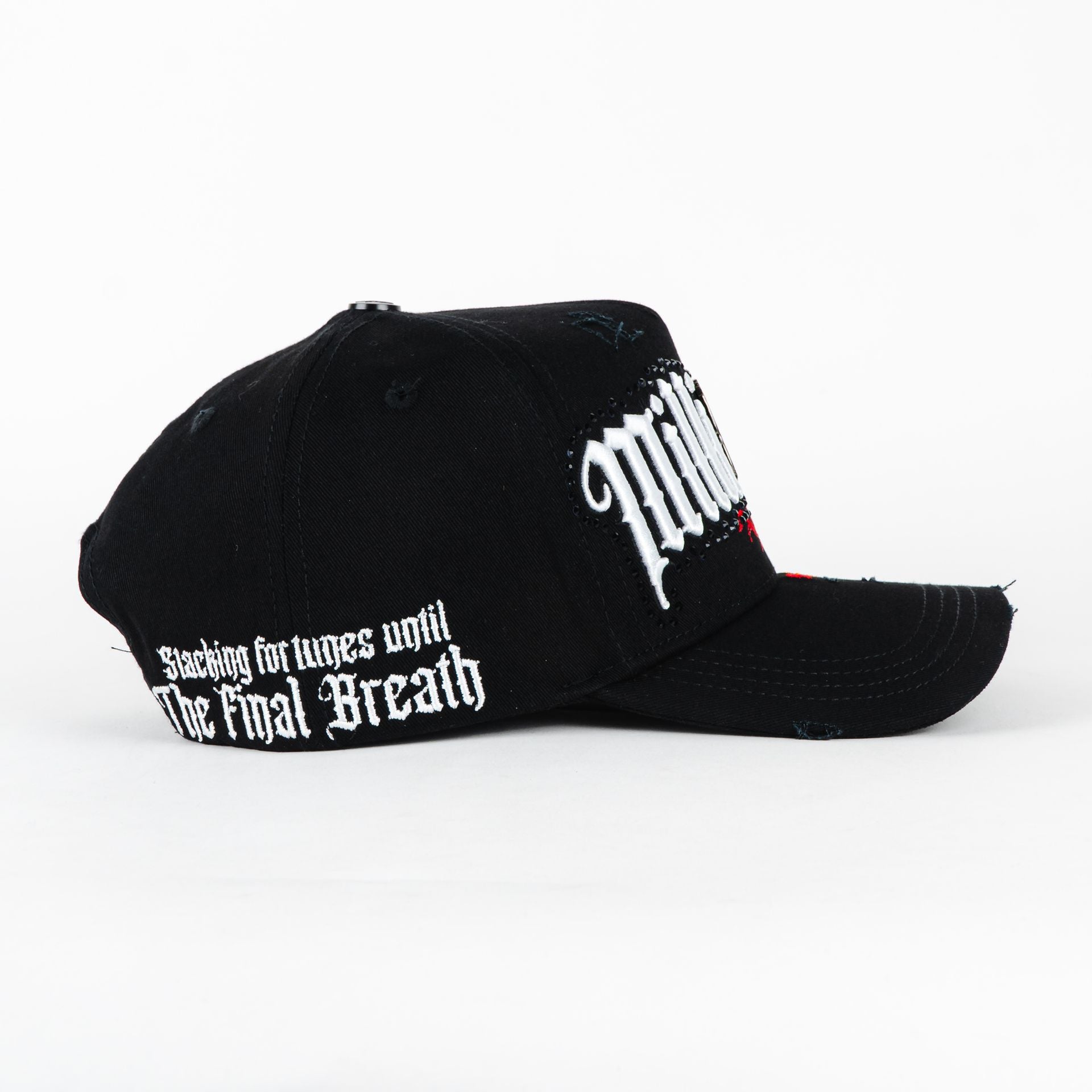 Gorra Alma de Toro MILLONARIO BLACK | Snapback Visera Semicurva
