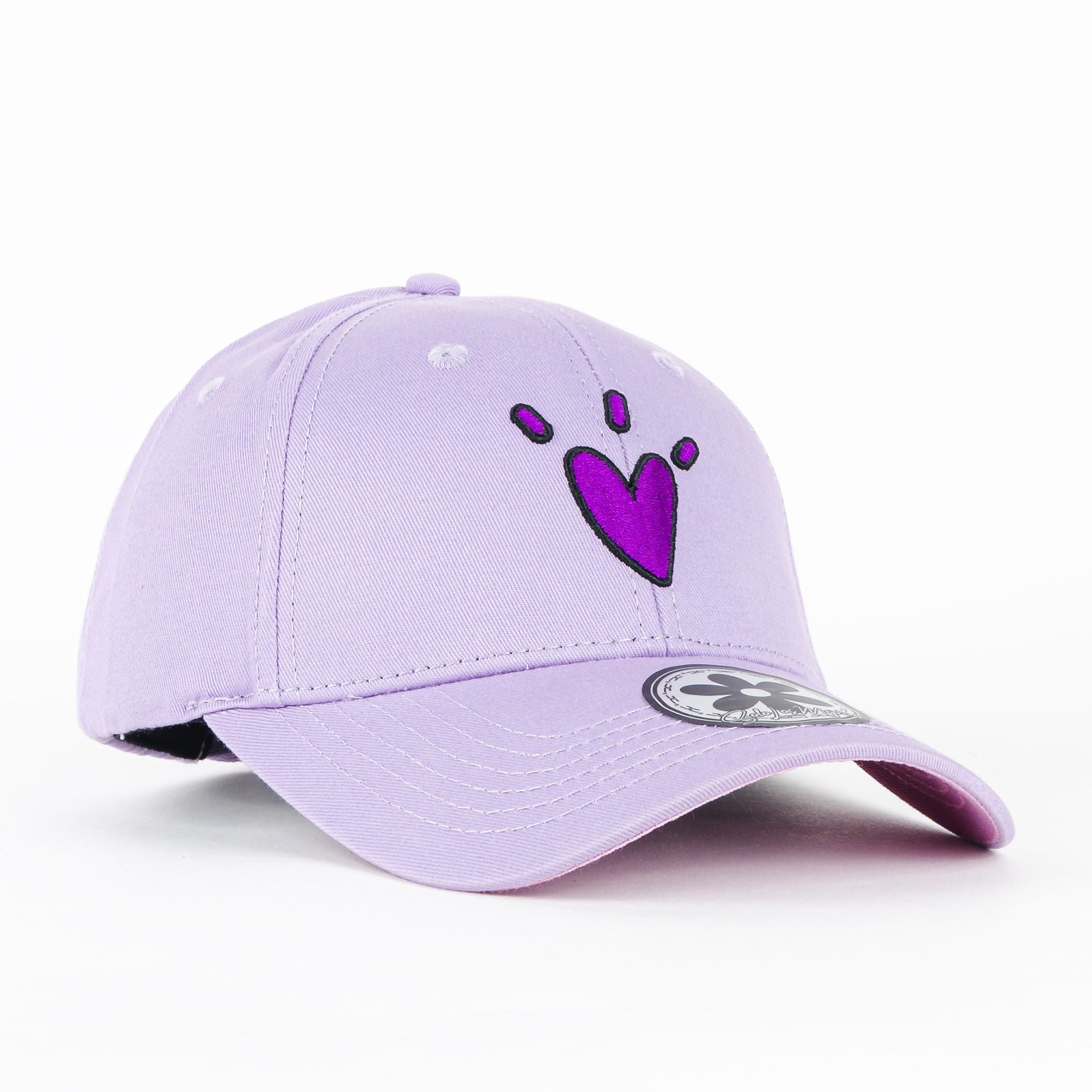 Gorra JC Hats CORAZON CURVE LAVANDER | Snapback Visera Semicurva