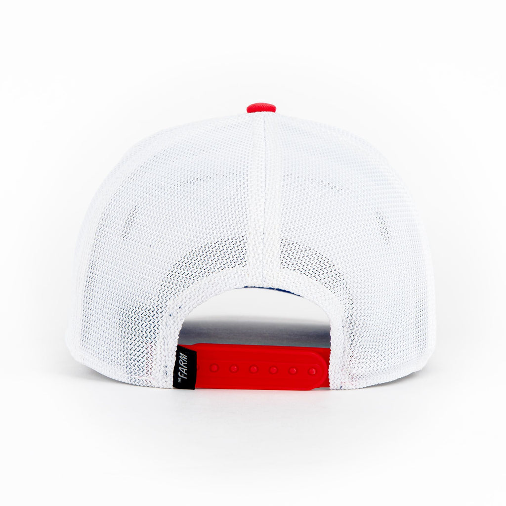Gorra Goorin Bros CUM LAUDE WISE ASS WHITE/RED | Snapback Visera Curva
