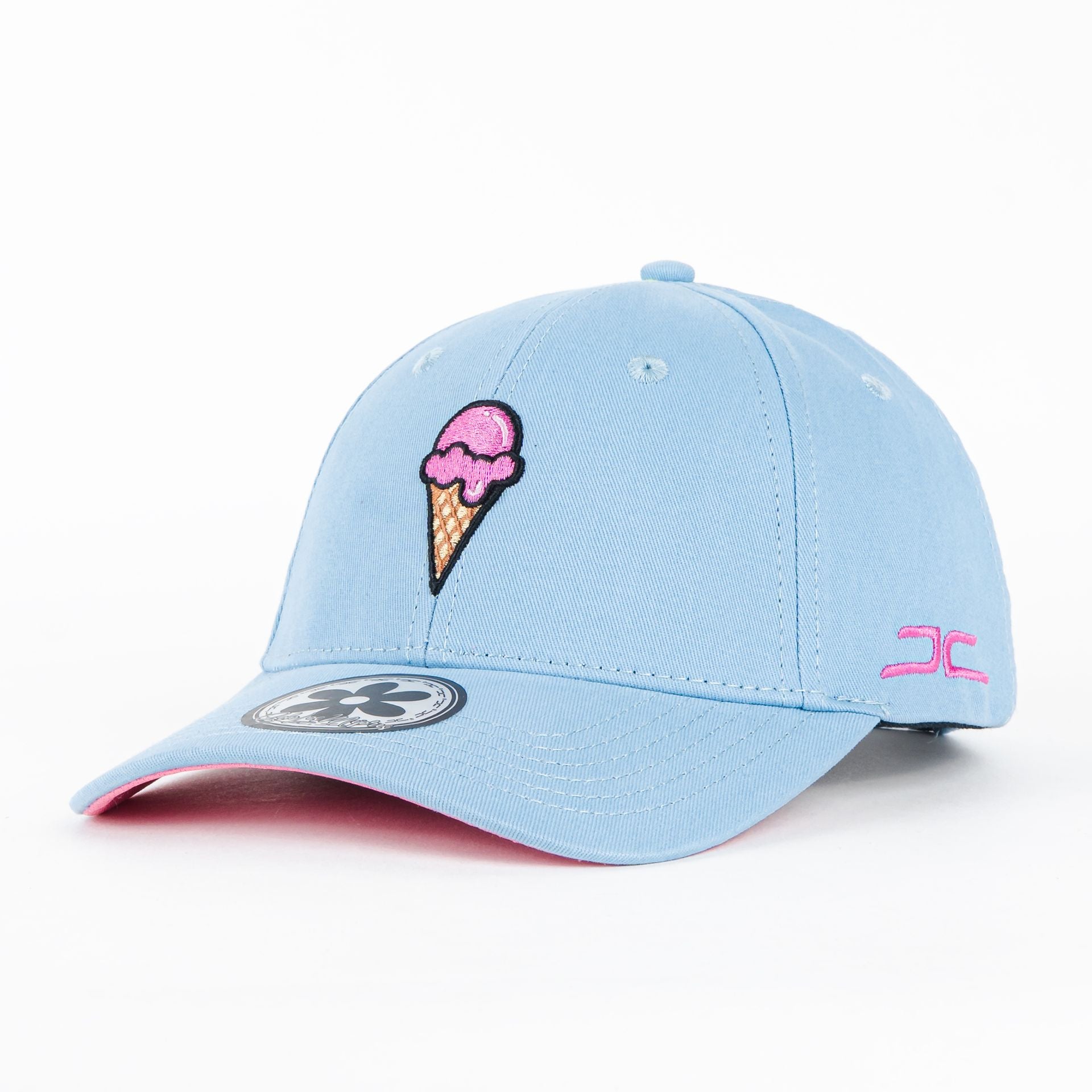 Gorra JC Hats ICE CREAM CURVE BABY BLUE | Snapback Visera Semicurva