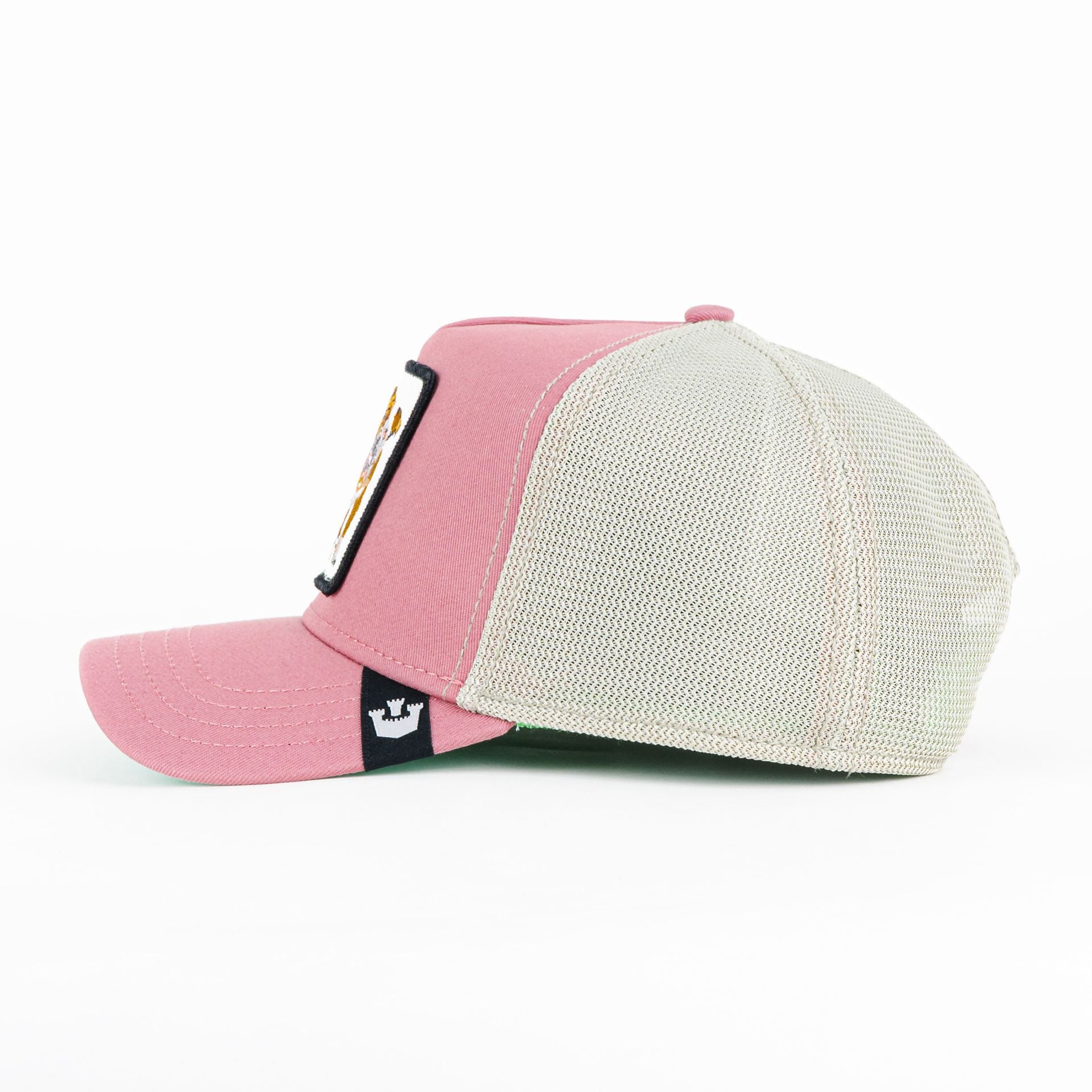 Gorra Goorin Bros BULLDOG TOUGH PINK | Snapback Visera Curva