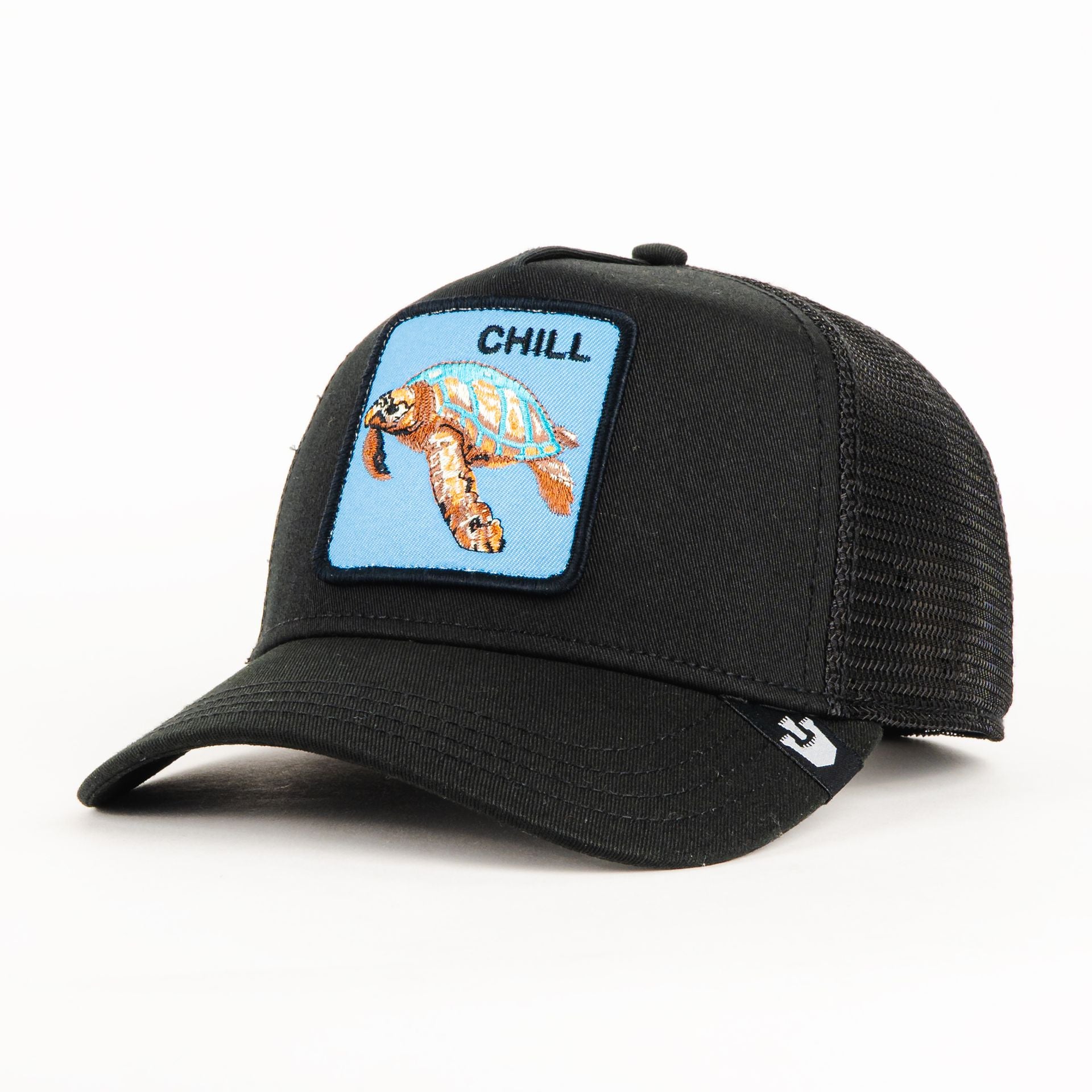 Gorra Goorin Bros THE CHILL SEA TURTLE BLACK | Snapback Visera Curva