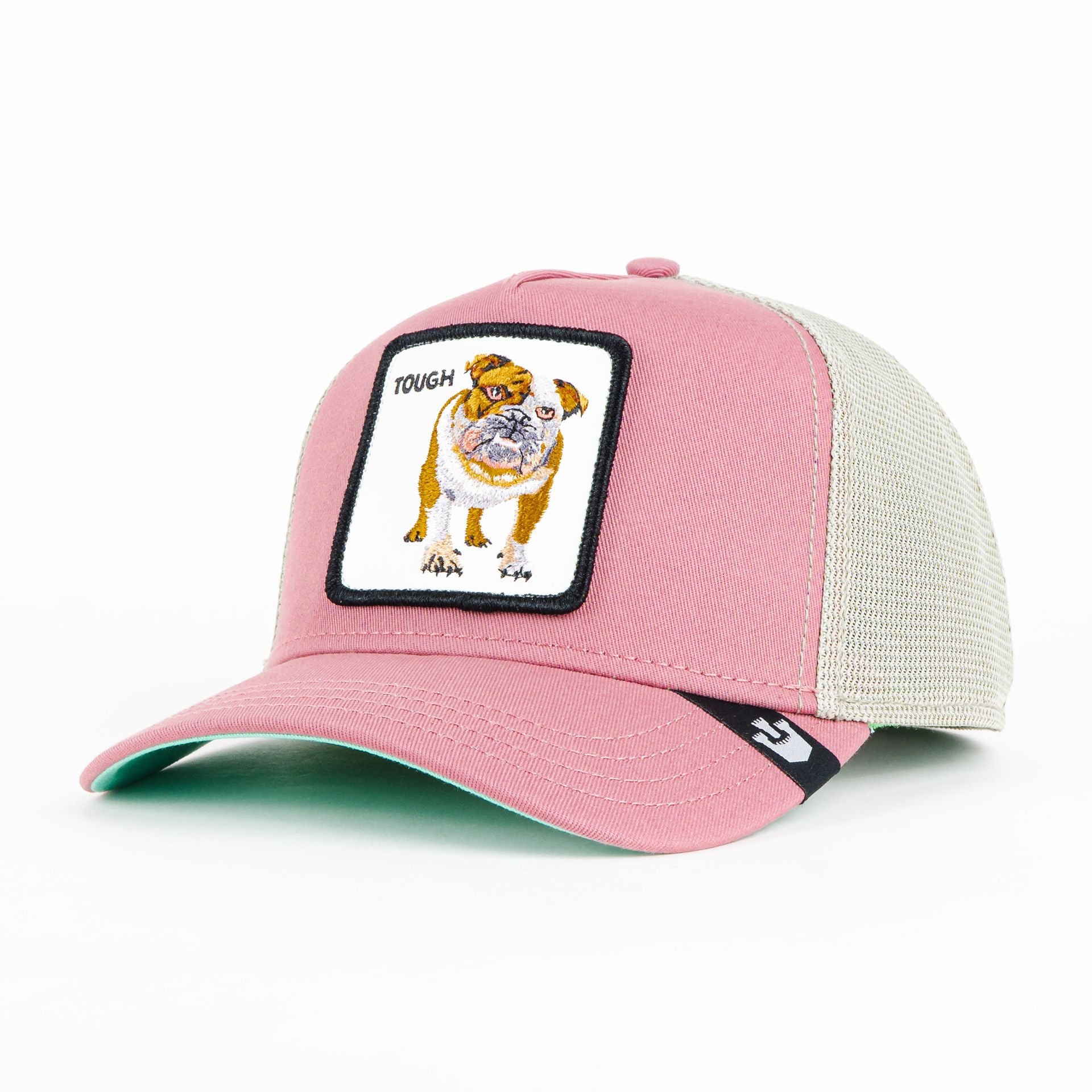 Gorra Goorin Bros BULLDOG TOUGH PINK | Snapback Visera Curva