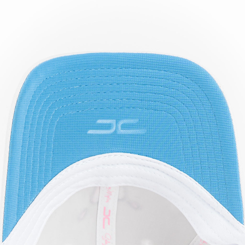 Gorra JC Hats CORAZON CURVE WHITE | Snapback Visera Semicurva