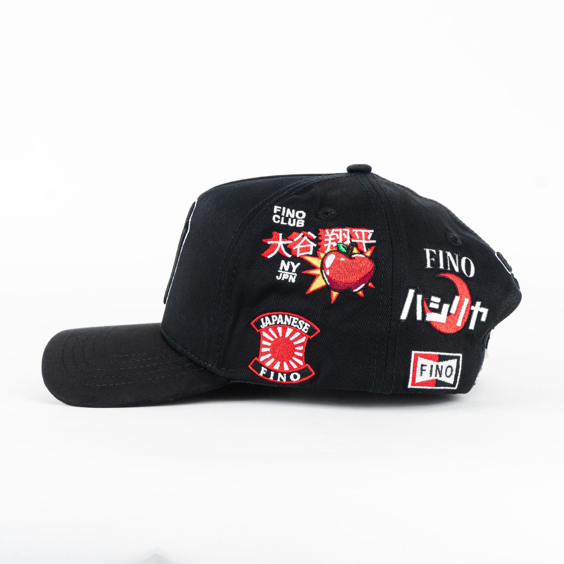 Gorra Gallo Fino NY X JAPON BLK | Snapback Visera Semicurva