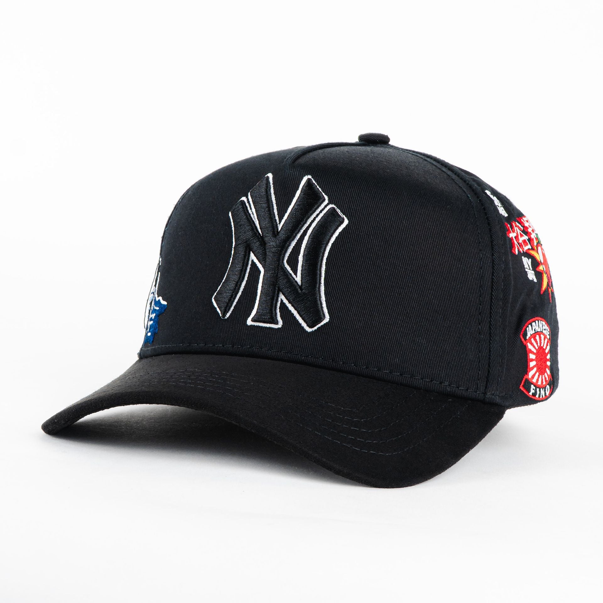Gorra Gallo Fino NY X JAPON BLK | Snapback Visera Semicurva