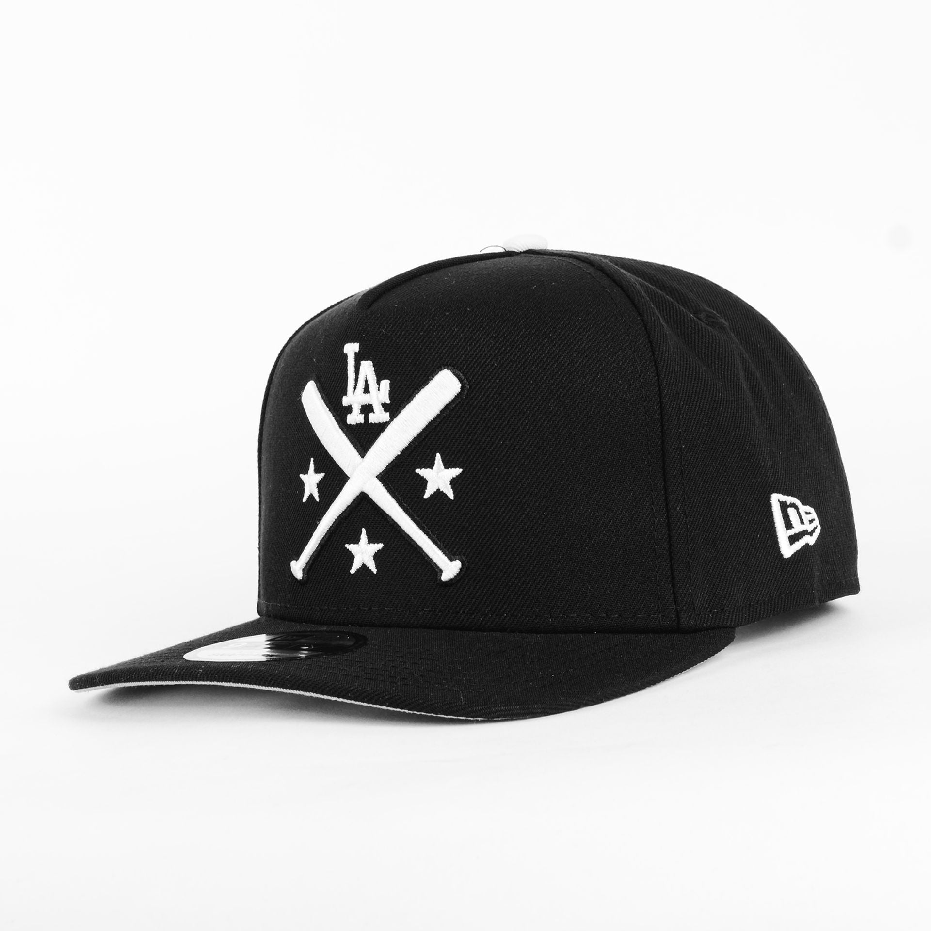 Gorra New Era A-Frame DODGERS 1952-2002 BLK/WHT  950F | Snapback Visera Semicurva